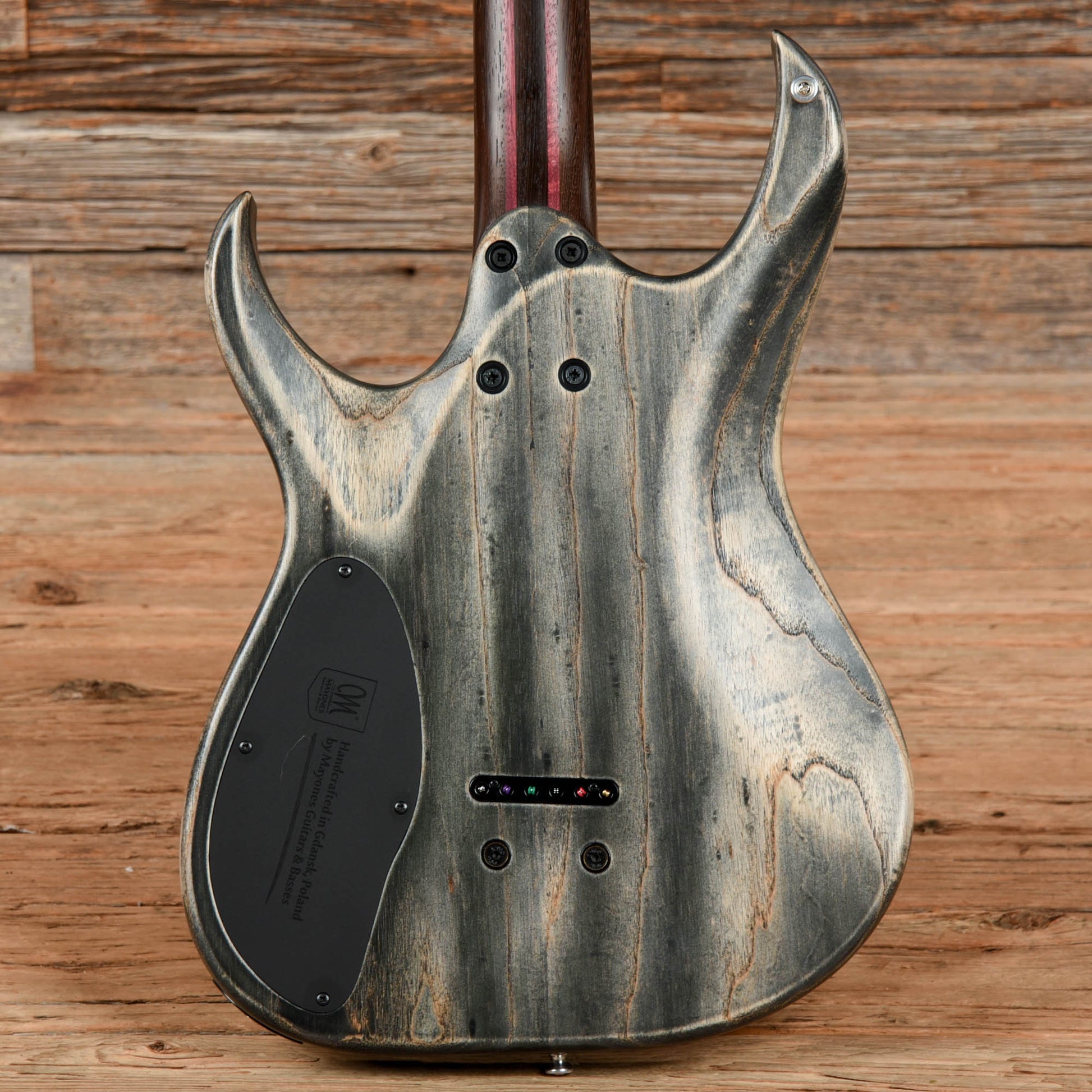 Mayones Duvell Elite 6 TT Antique Black Matte 2021 Electric Guitars / Solid Body