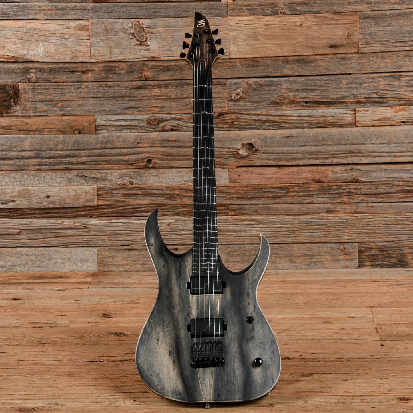 Mayones Duvell Elite 6 TT Antique Black Matte 2021 Electric Guitars / Solid Body