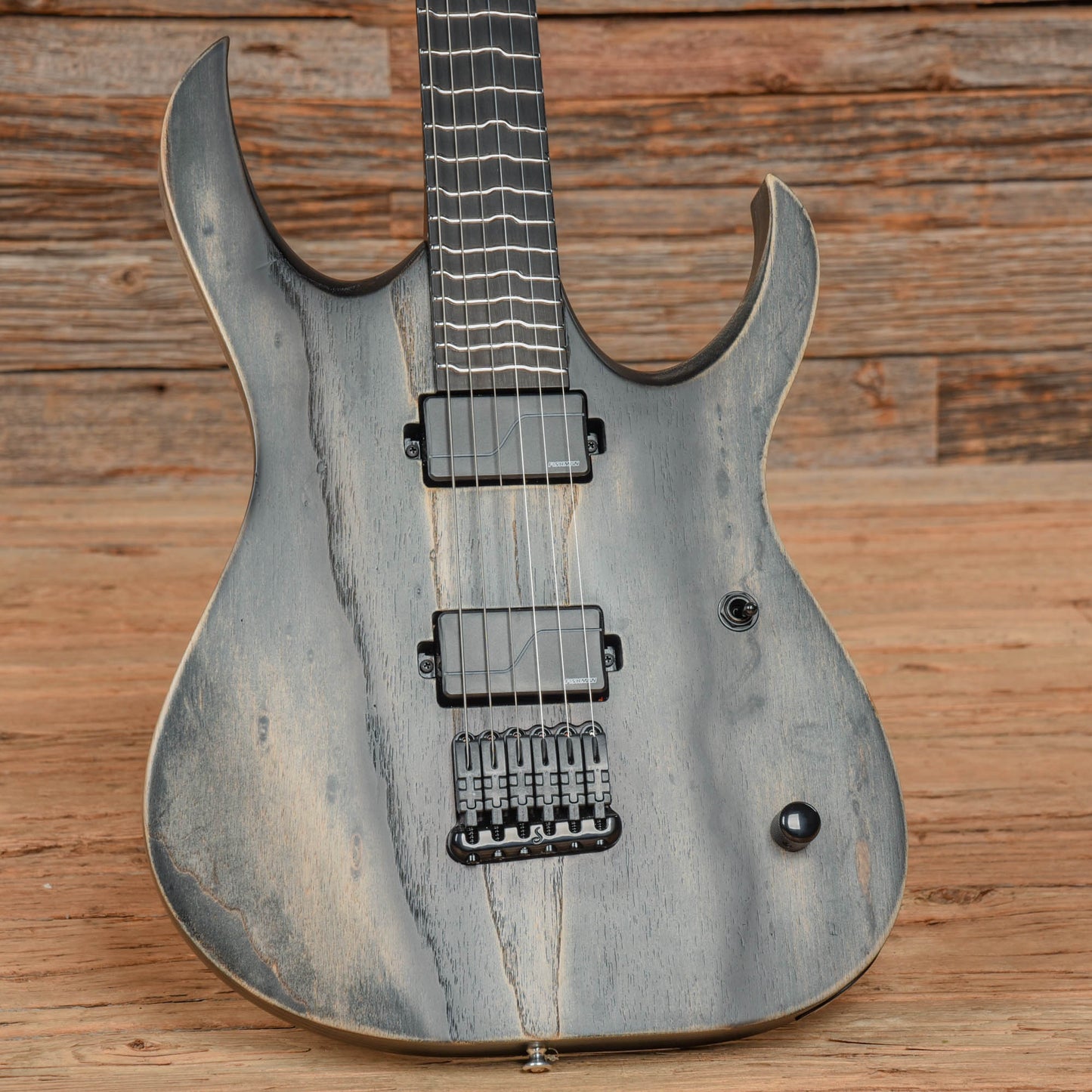Mayones Duvell Elite 6 TT Antique Black Matte 2021 Electric Guitars / Solid Body