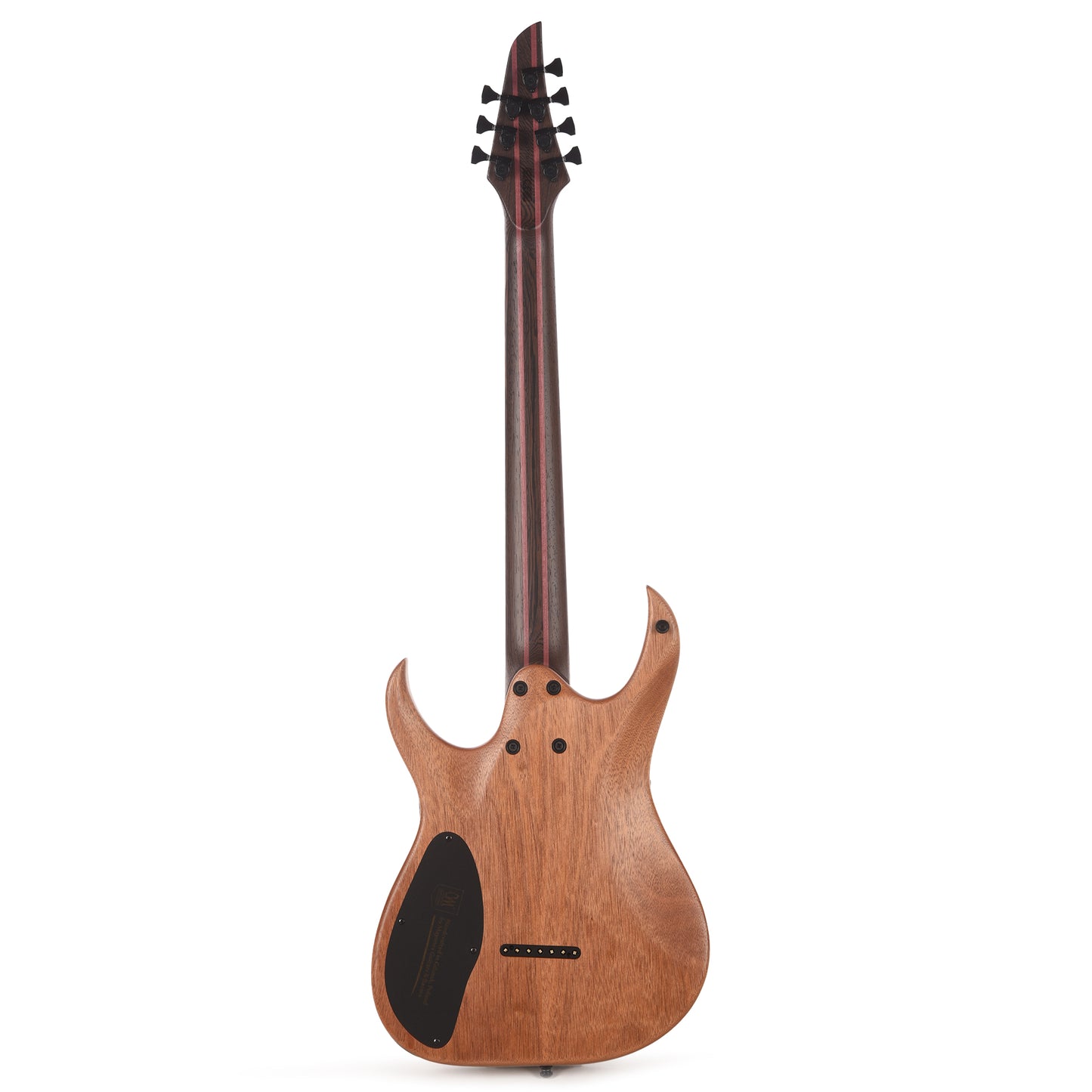 Mayones Duvell Elite 7 3A Eye Poplar/Mahogany Trans Graphite Electric Guitars / Solid Body