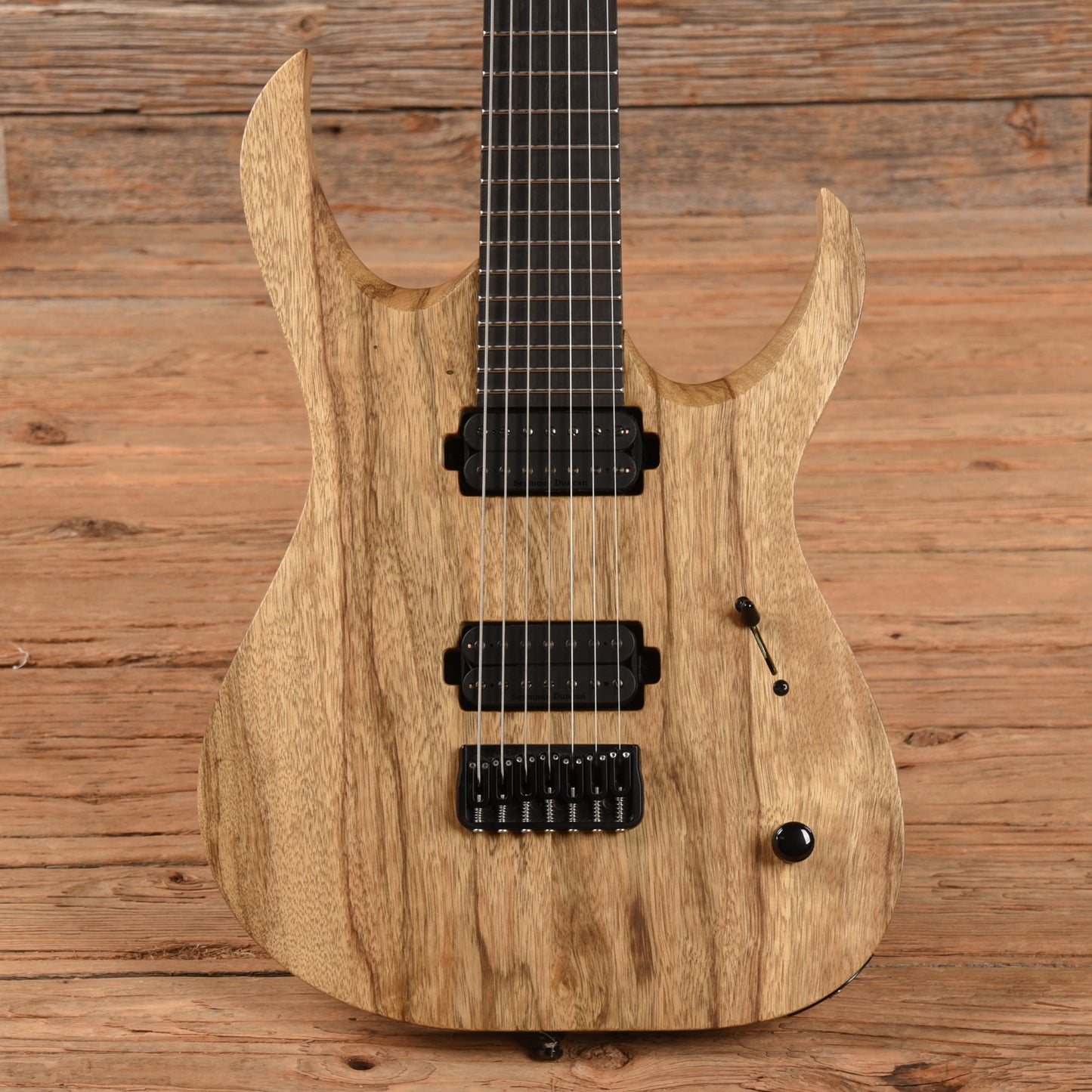 Mayones Duvell Elite 7 Black Limba 2021 Electric Guitars / Solid Body