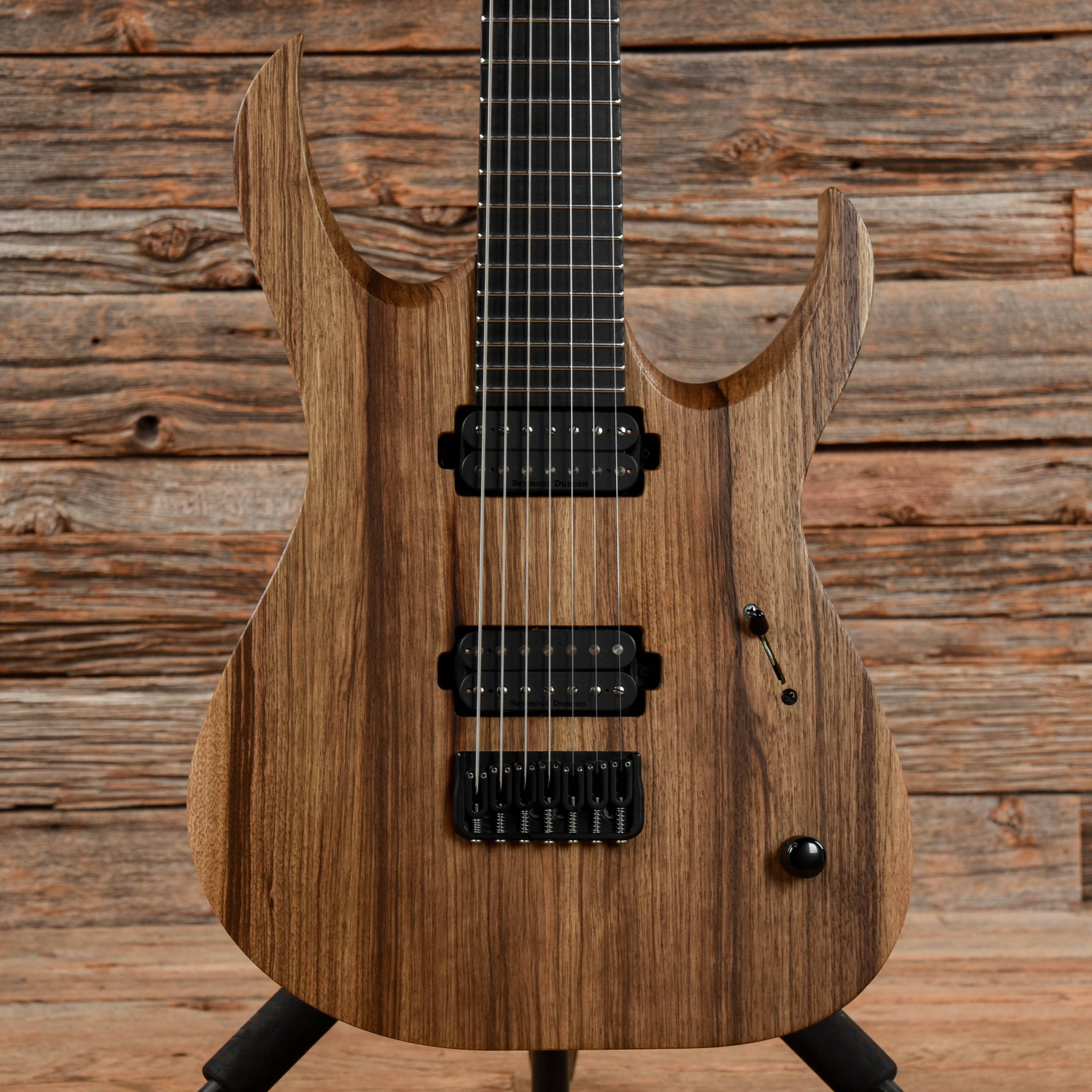 Mayones Duvell Elite BL 7 Black Limba 2021 Electric Guitars / Solid Body