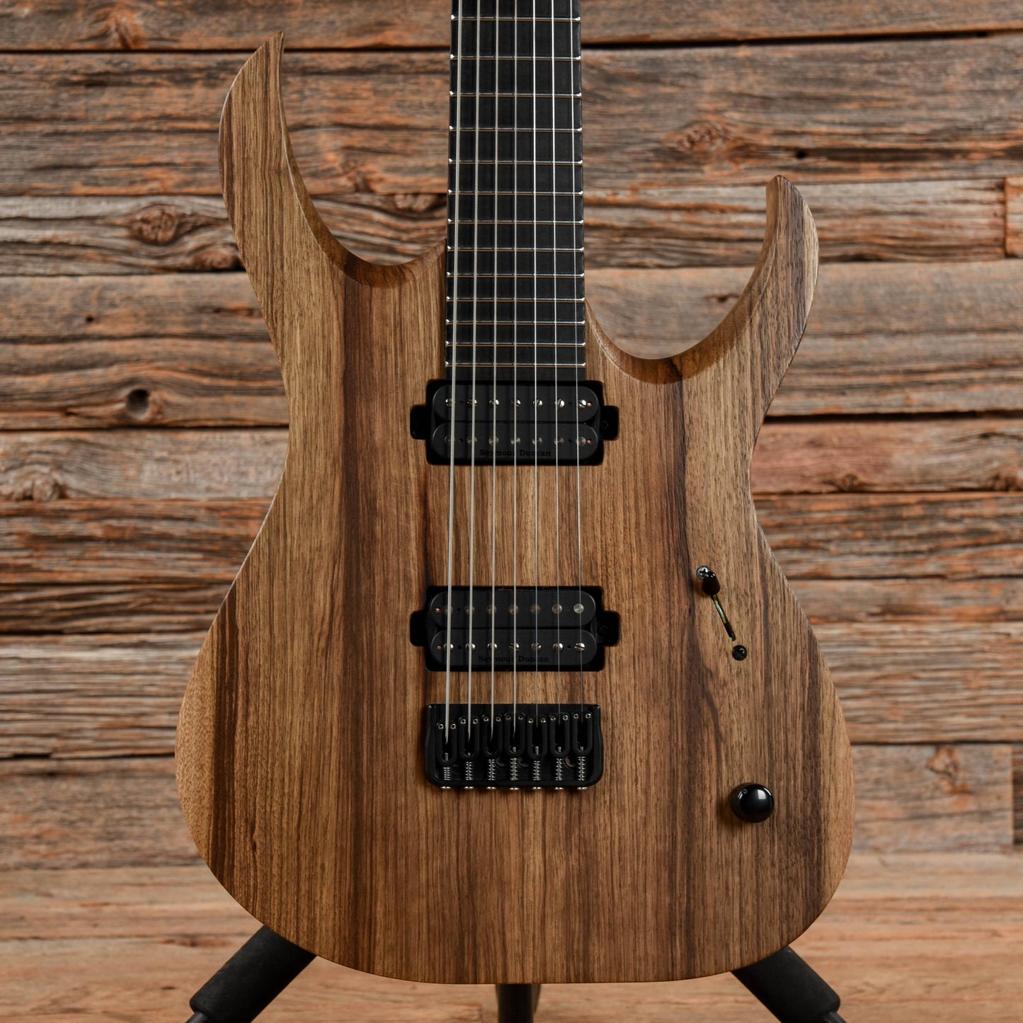 Mayones Duvell Elite BL 7 Black Limba 2021 Electric Guitars / Solid Body