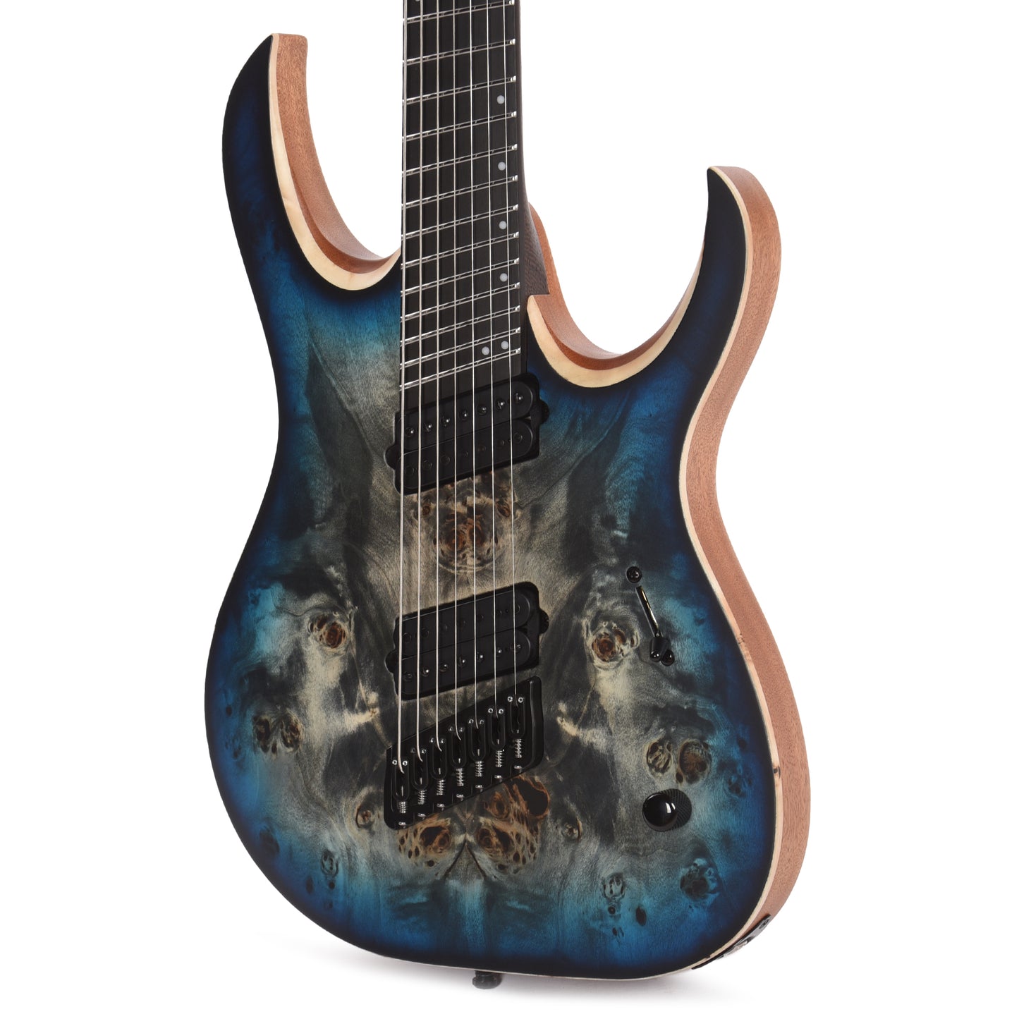 Mayones Duvell Elite VF 7 3A Eye Poplar/Mahogany Custom Color Electric Guitars / Solid Body
