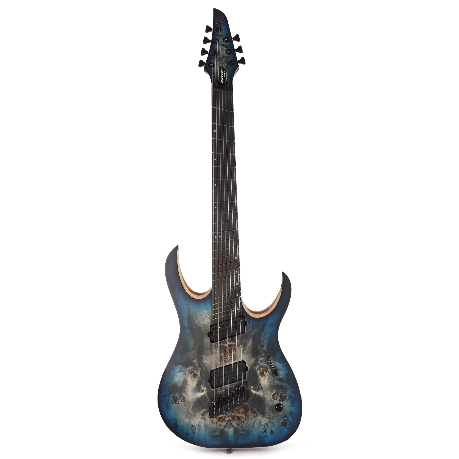Mayones Duvell Elite VF 7 3A Eye Poplar/Mahogany Custom Color Electric Guitars / Solid Body