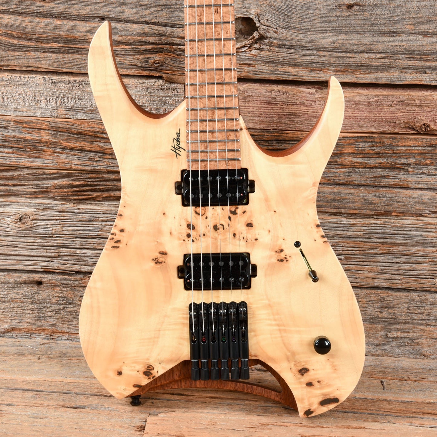 Mayones Hydra Elite 6 Birdseye Poplar Natural 2022 Electric Guitars / Solid Body