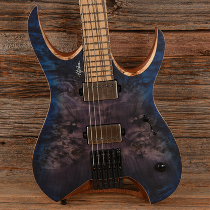 Mayones Hydra Elite 6 Birdseye Poplarl Blue Burst 2020 Electric Guitars / Solid Body