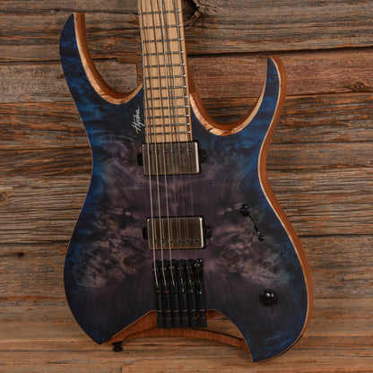 Mayones Hydra Elite 6 Birdseye Poplarl Blue Burst 2020 Electric Guitars / Solid Body