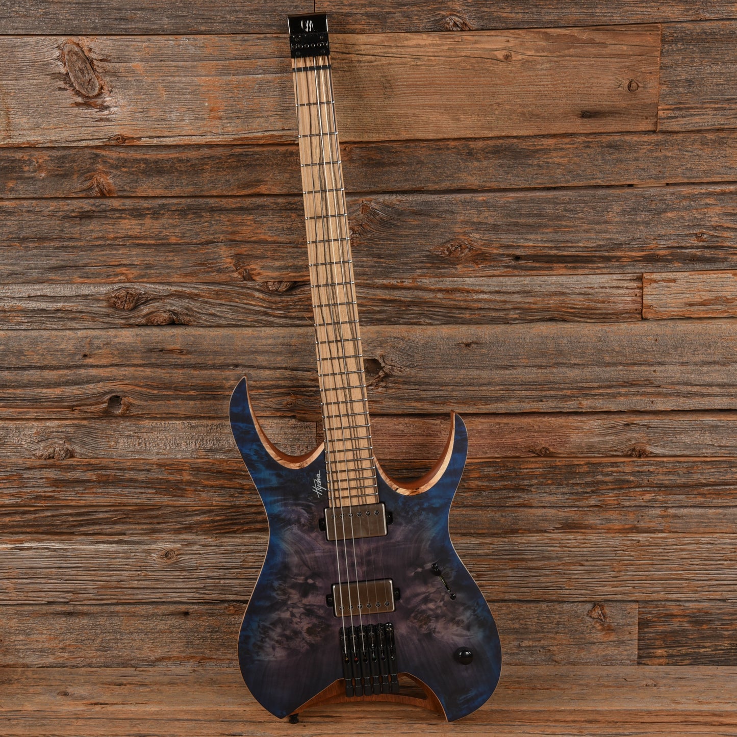 Mayones Hydra Elite 6 Birdseye Poplarl Blue Burst 2020 Electric Guitars / Solid Body