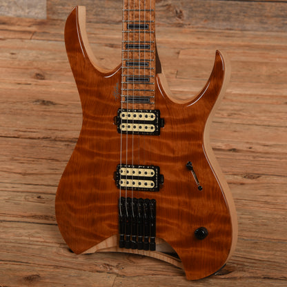 Mayones Hydra Elite 6 Redwood Burl Brown 2022 Electric Guitars / Solid Body