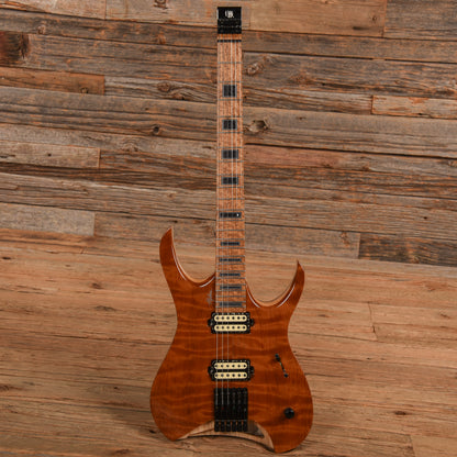 Mayones Hydra Elite 6 Redwood Burl Brown 2022 Electric Guitars / Solid Body