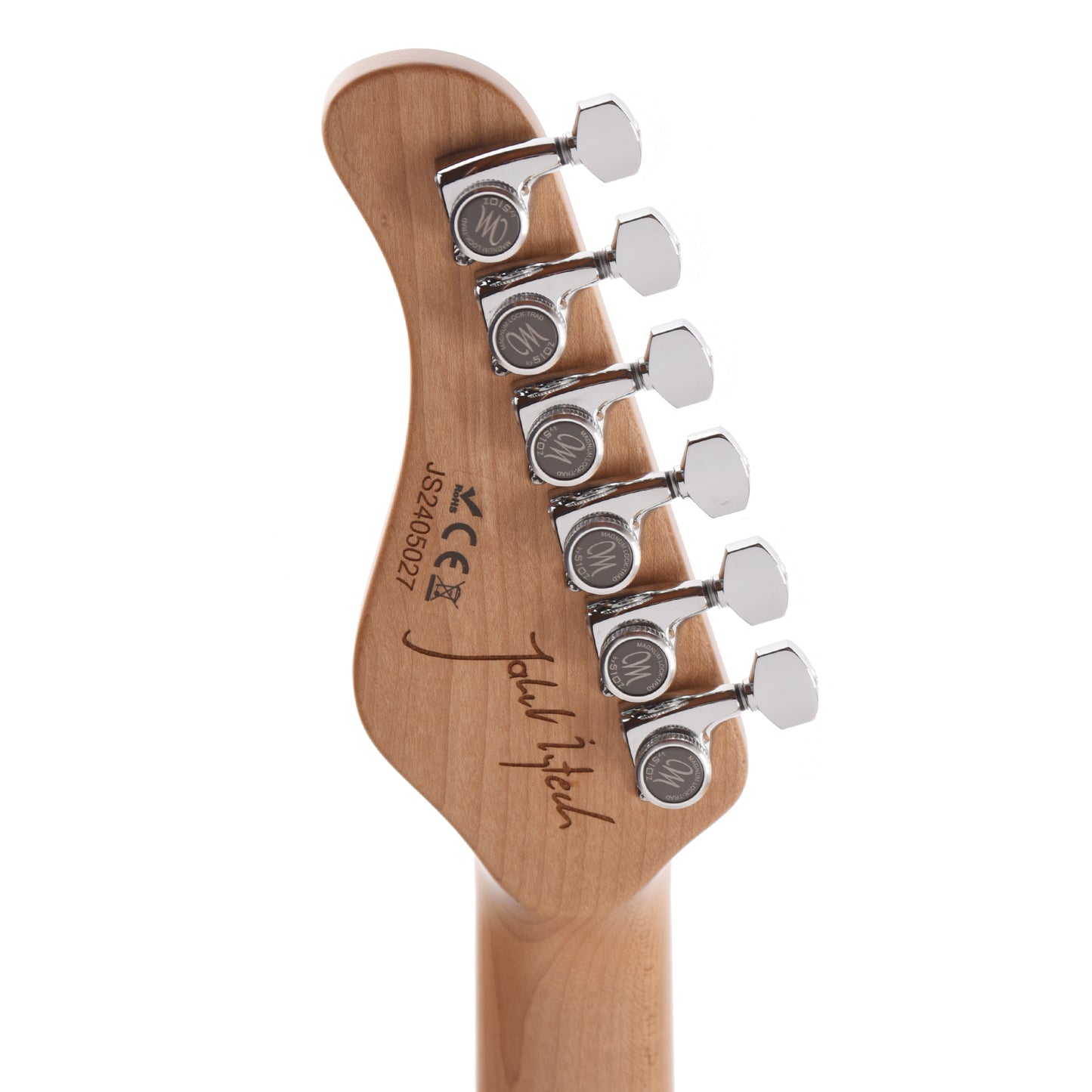 Mayones Jassper NIdra 6 Jakub Żytecki Signature Monolith Retro White Electric Guitars / Solid Body