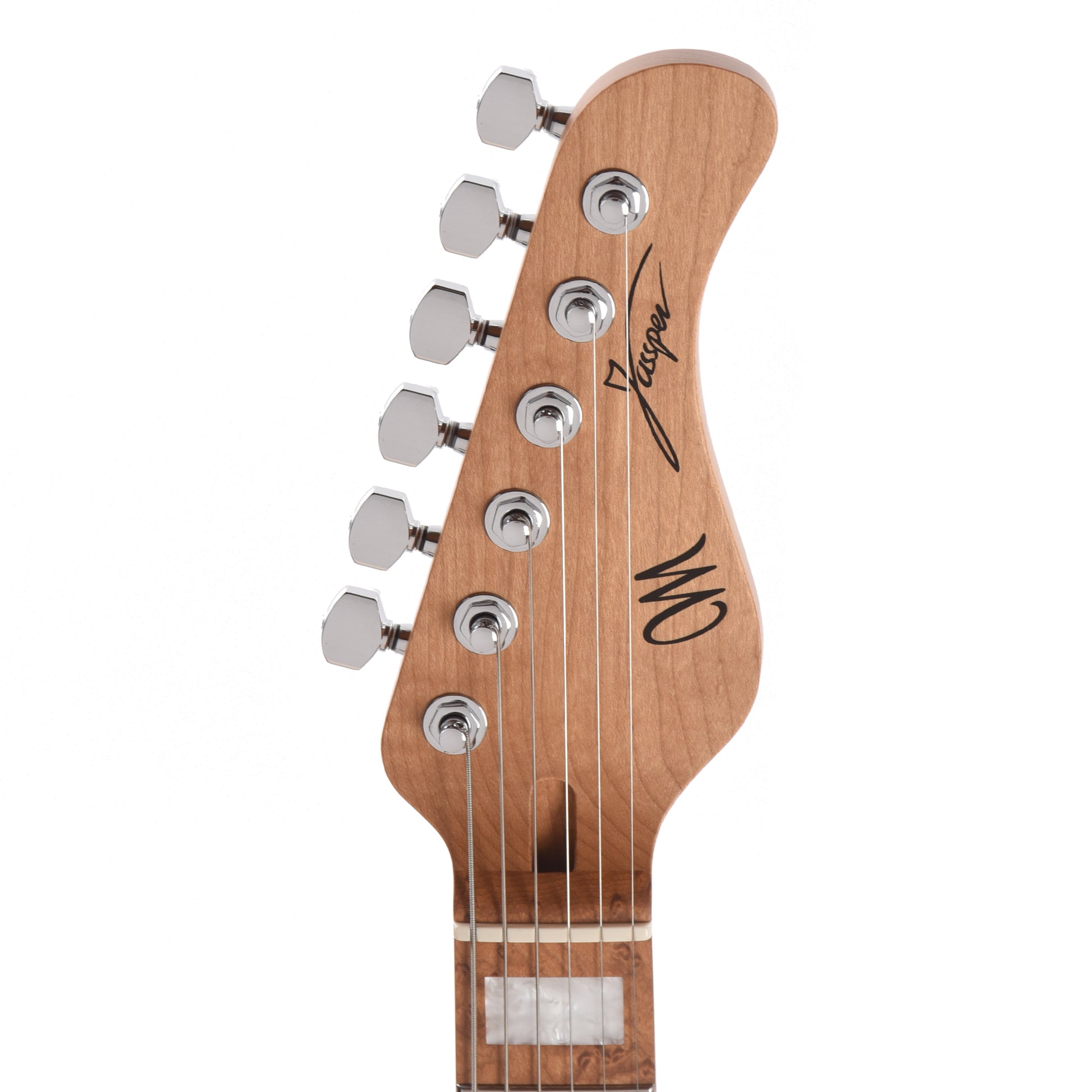 Mayones Jassper NIdra 6 Jakub Żytecki Signature Monolith Retro White Electric Guitars / Solid Body