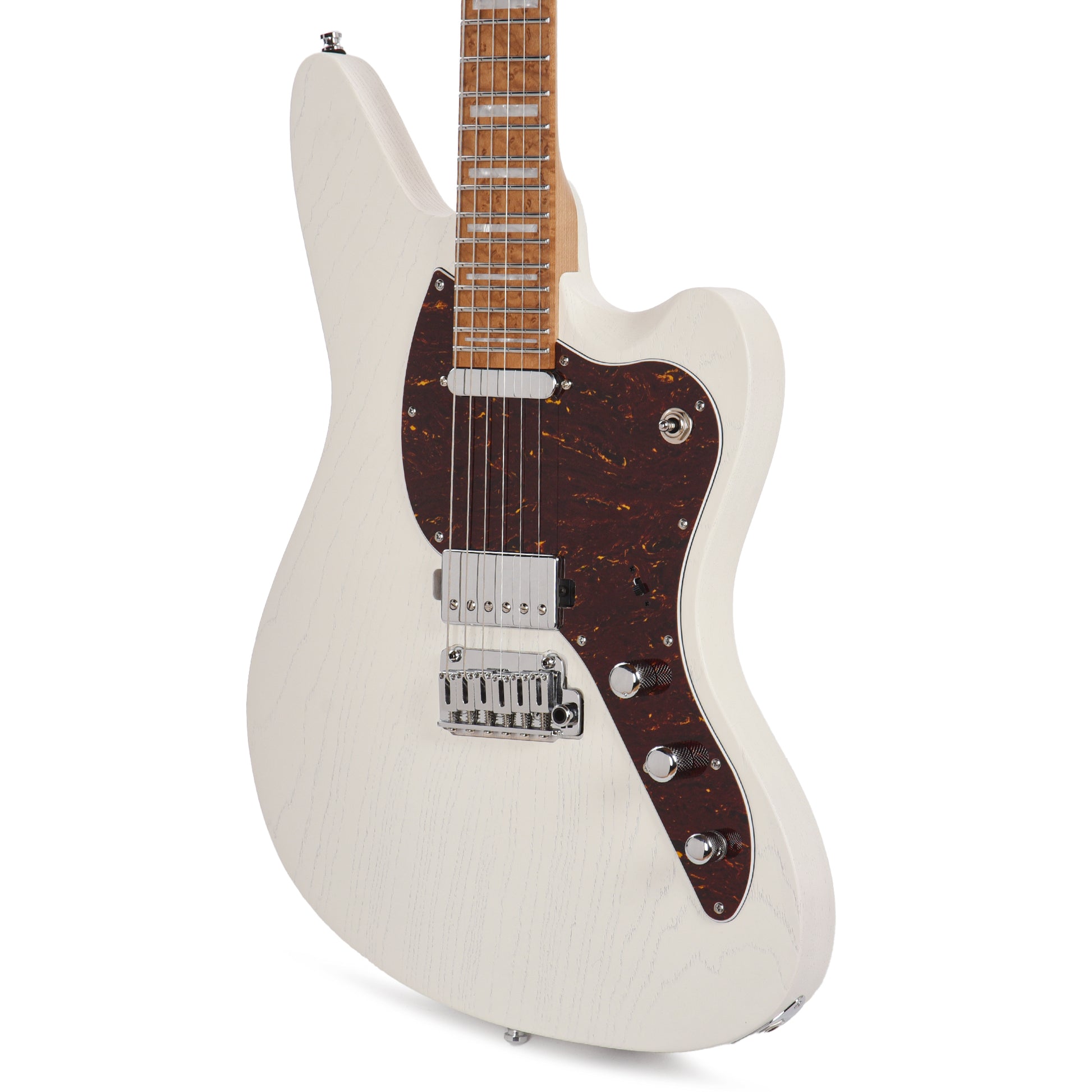 Mayones Jassper NIdra 6 Jakub Żytecki Signature Monolith Retro White Electric Guitars / Solid Body
