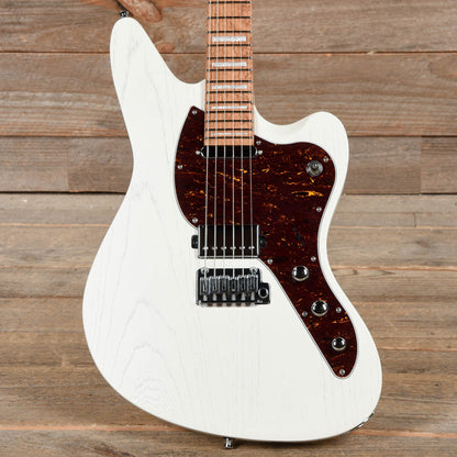 Mayones Jassper NIdra 6 Jakub Żytecki Signature Monolith Retro White Electric Guitars / Solid Body