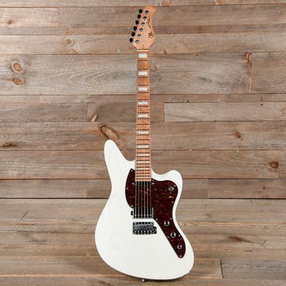 Mayones Jassper NIdra 6 Jakub Żytecki Signature Monolith Retro White Electric Guitars / Solid Body