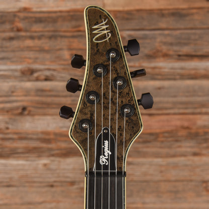 Mayones Regius 6 Transparent Black Electric Guitars / Solid Body