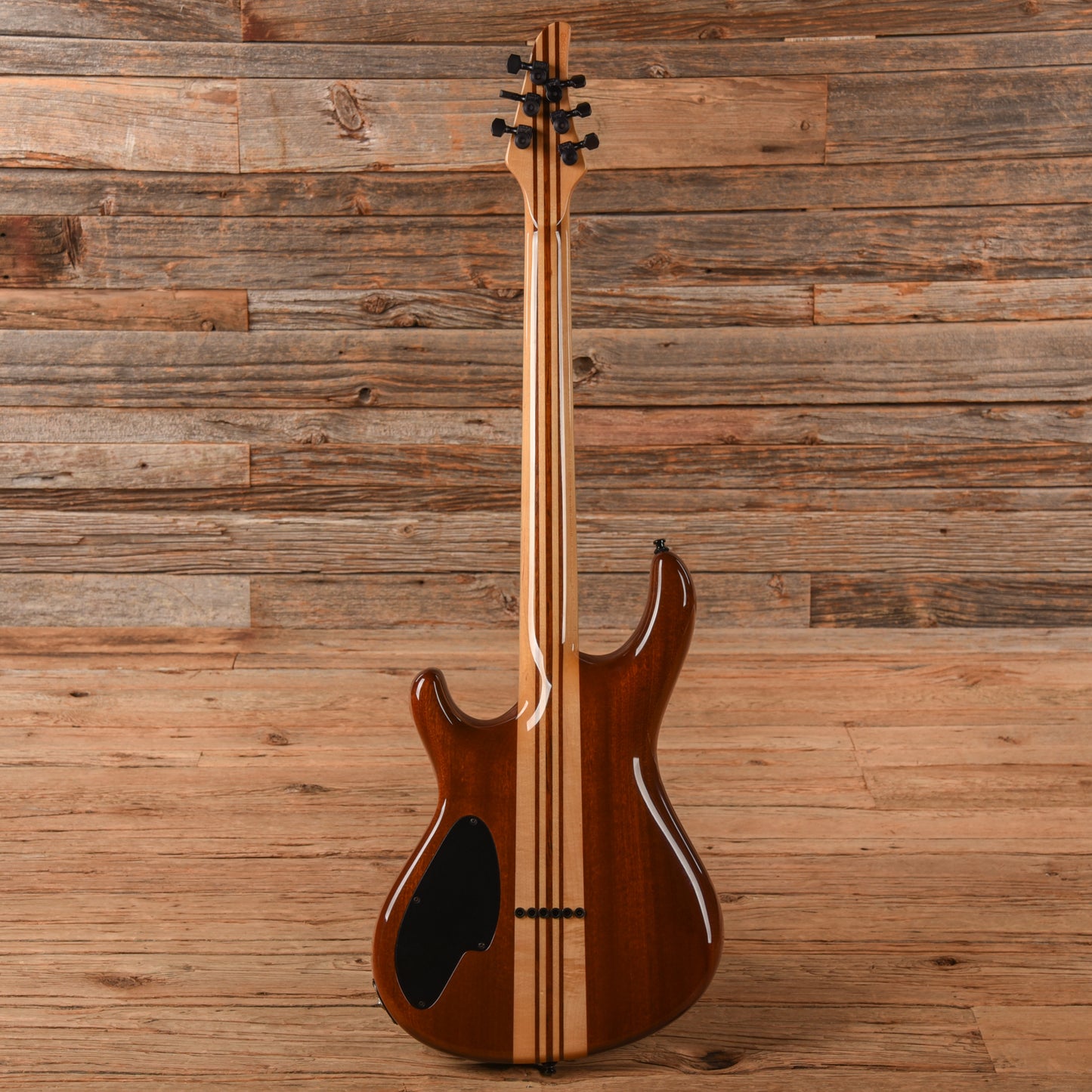 Mayones Regius 6 Transparent Black Electric Guitars / Solid Body