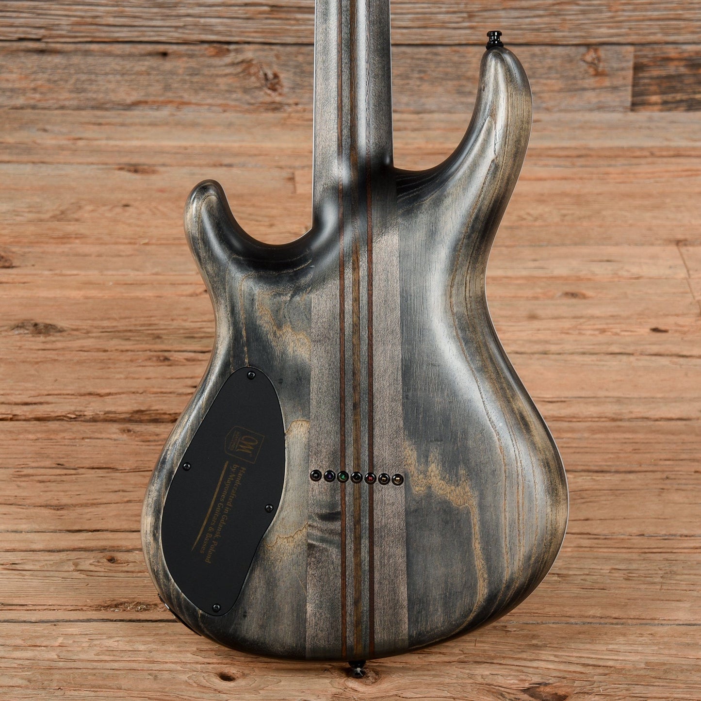 Mayones Regius 7 AAAA Quilt Top Antique Black Matte 2020 Electric Guitars / Solid Body