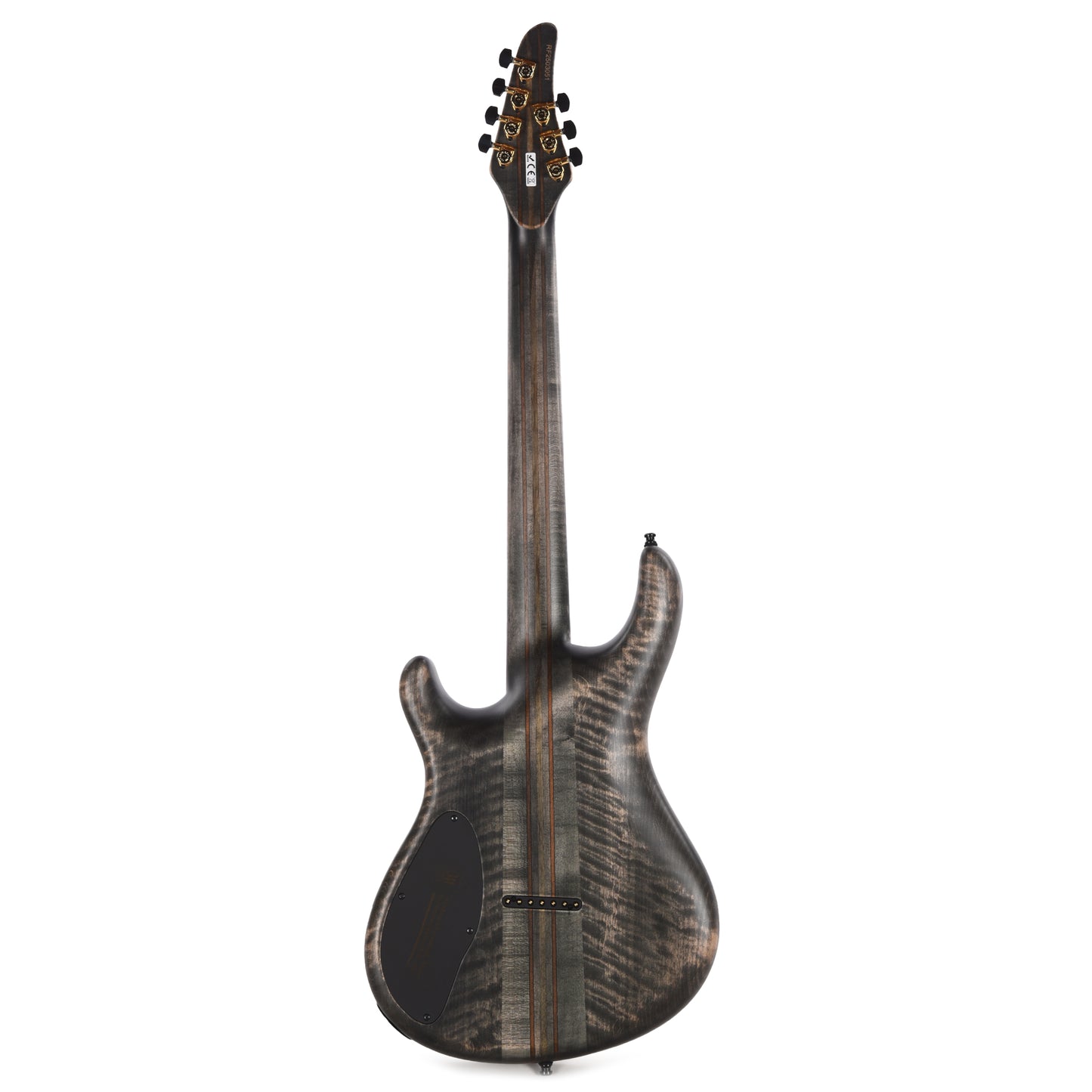 Mayones Regius 7 Curly Poplar 4A/Flamed Alder Trans Dirty Red Electric Guitars / Solid Body