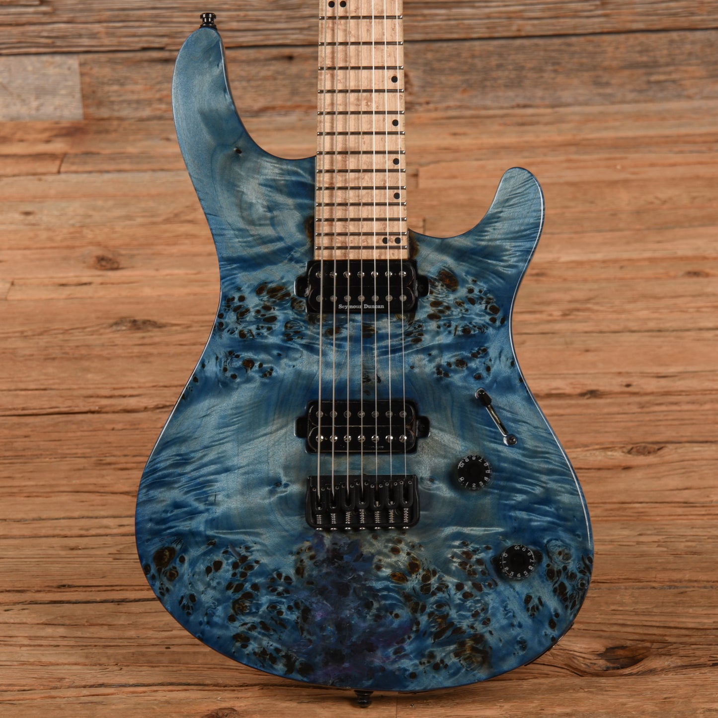 Mayones Regius 7 Trans Aqua Marine 2019 Electric Guitars / Solid Body