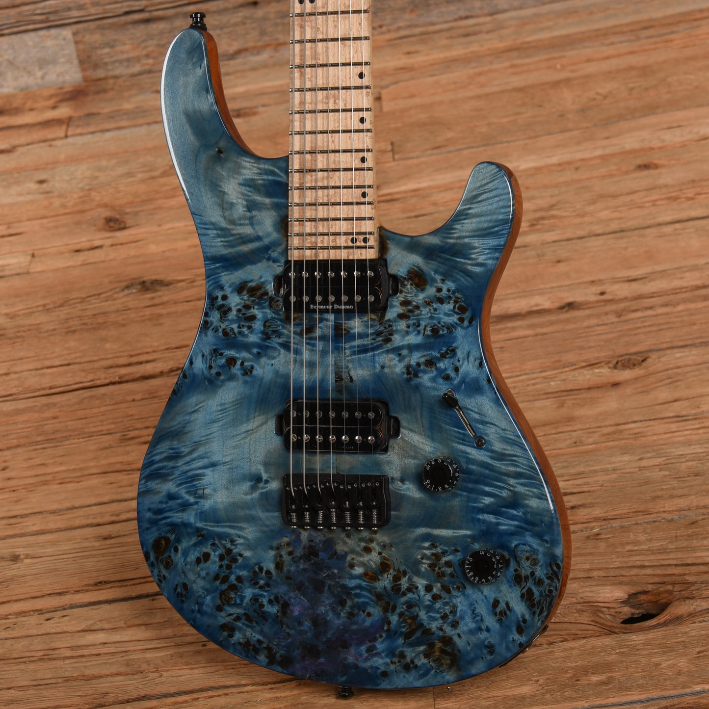Mayones Regius 7 Trans Aqua Marine 2019 Electric Guitars / Solid Body