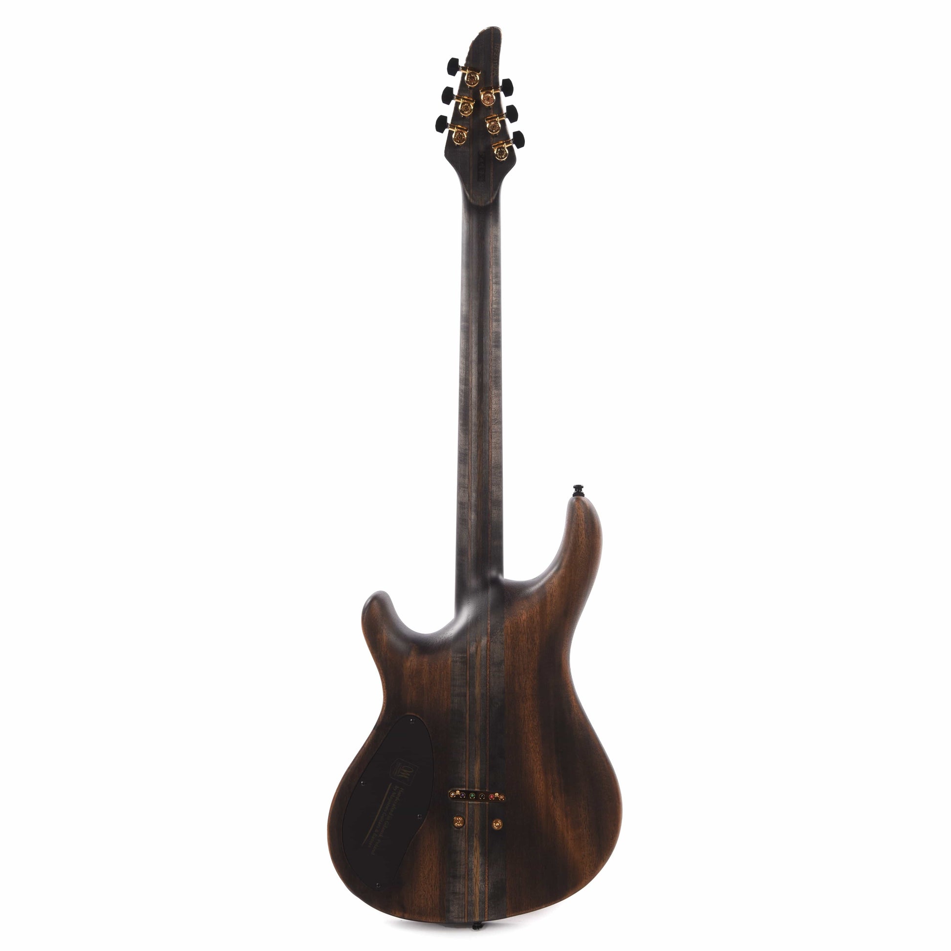 Mayones Regius Core Classic 6 3A Flame Maple/Mahogany Khaya Antique Black Matte Electric Guitars / Solid Body