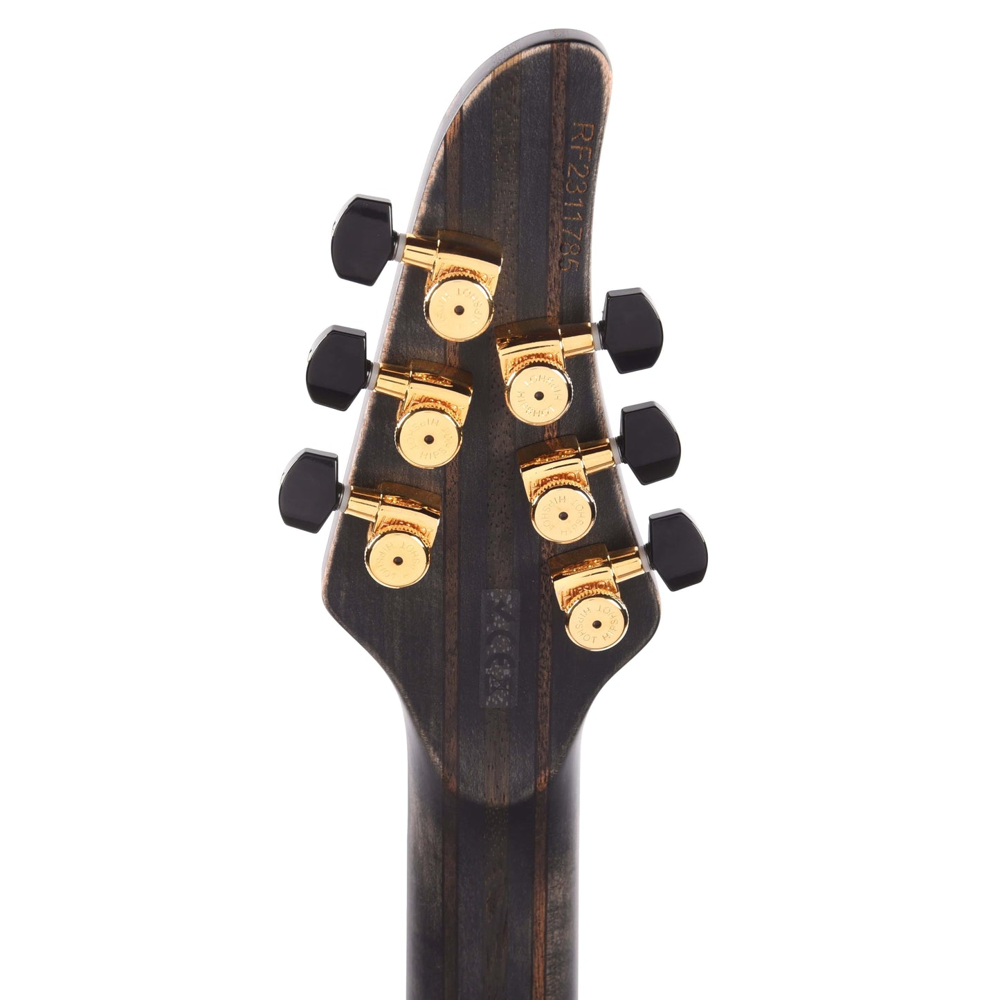 Mayones Regius Core Classic 6 3A Flame Maple/Mahogany Khaya Antique Black Matte Electric Guitars / Solid Body