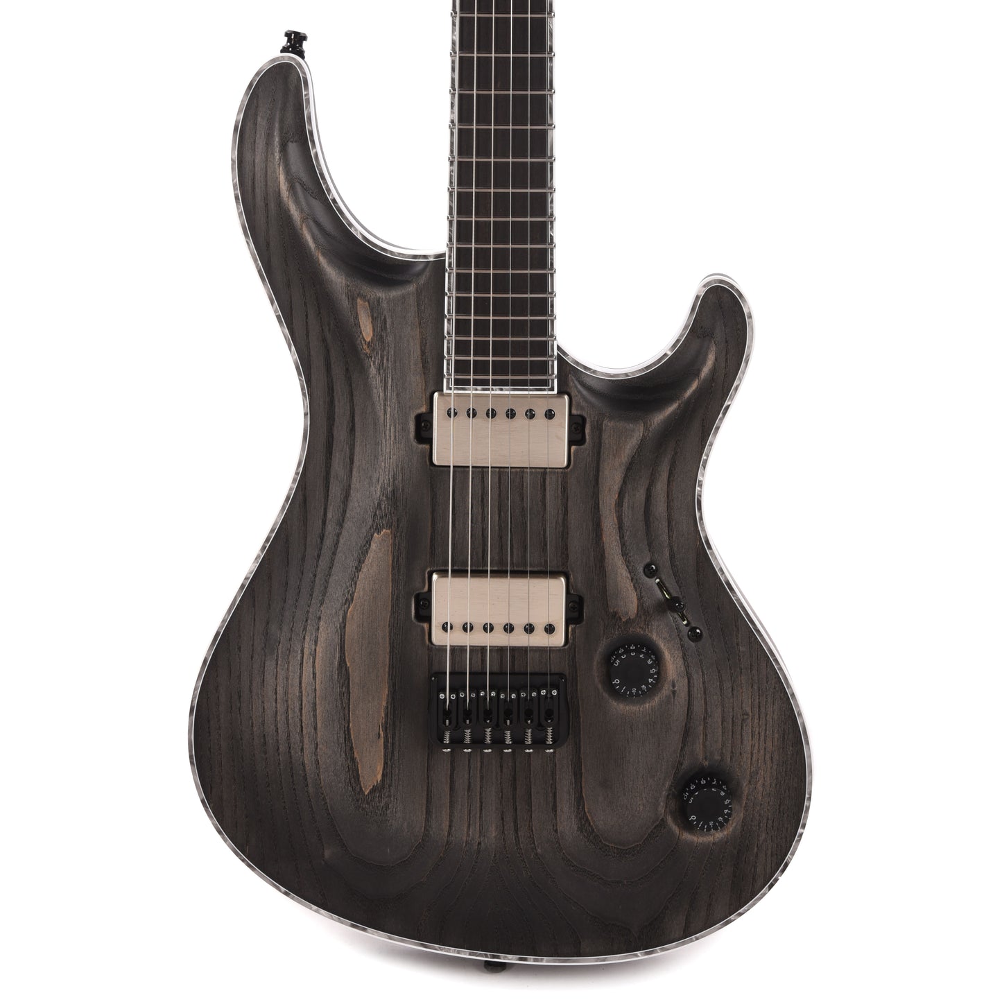 Mayones Regius Core Gothic 6 Swamp Ash Antique Black Electric Guitars / Solid Body