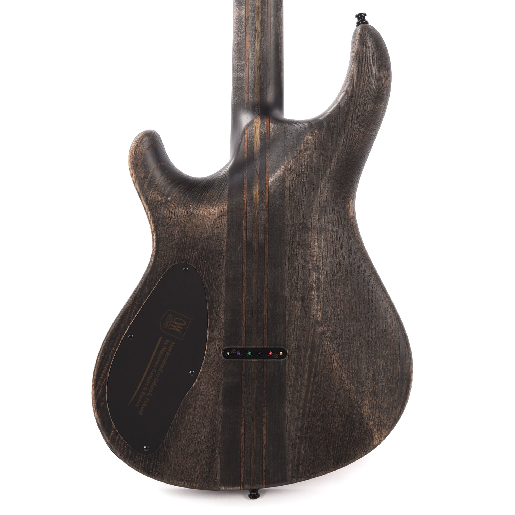 Mayones Regius Core Gothic 6 Swamp Ash Antique Black Electric Guitars / Solid Body