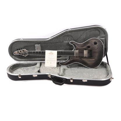 Mayones Regius Core Gothic 6 Swamp Ash Antique Black Electric Guitars / Solid Body