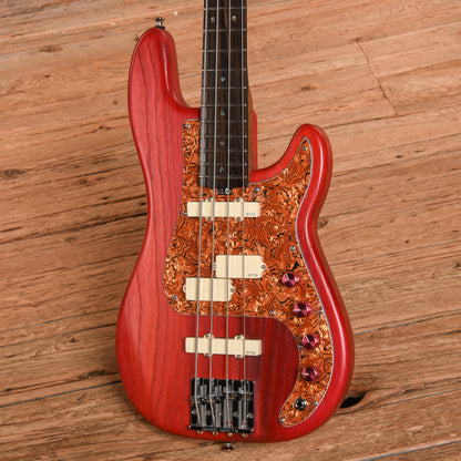 McGrath Thunderhorse IV Red Amber Bass Guitars / 4-String