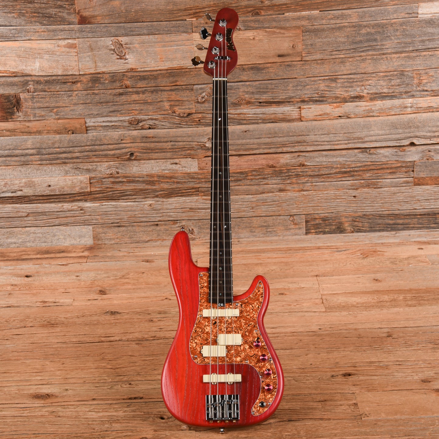 McGrath Thunderhorse IV Red Amber Bass Guitars / 4-String