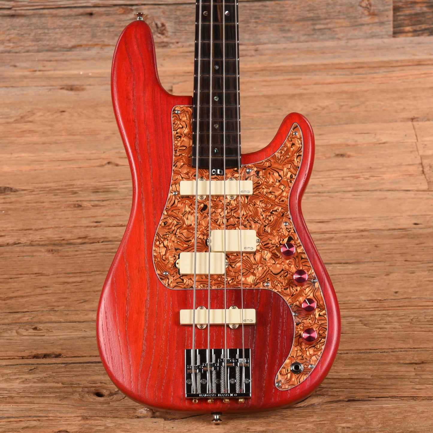 McGrath Thunderhorse IV Red Amber Bass Guitars / 4-String