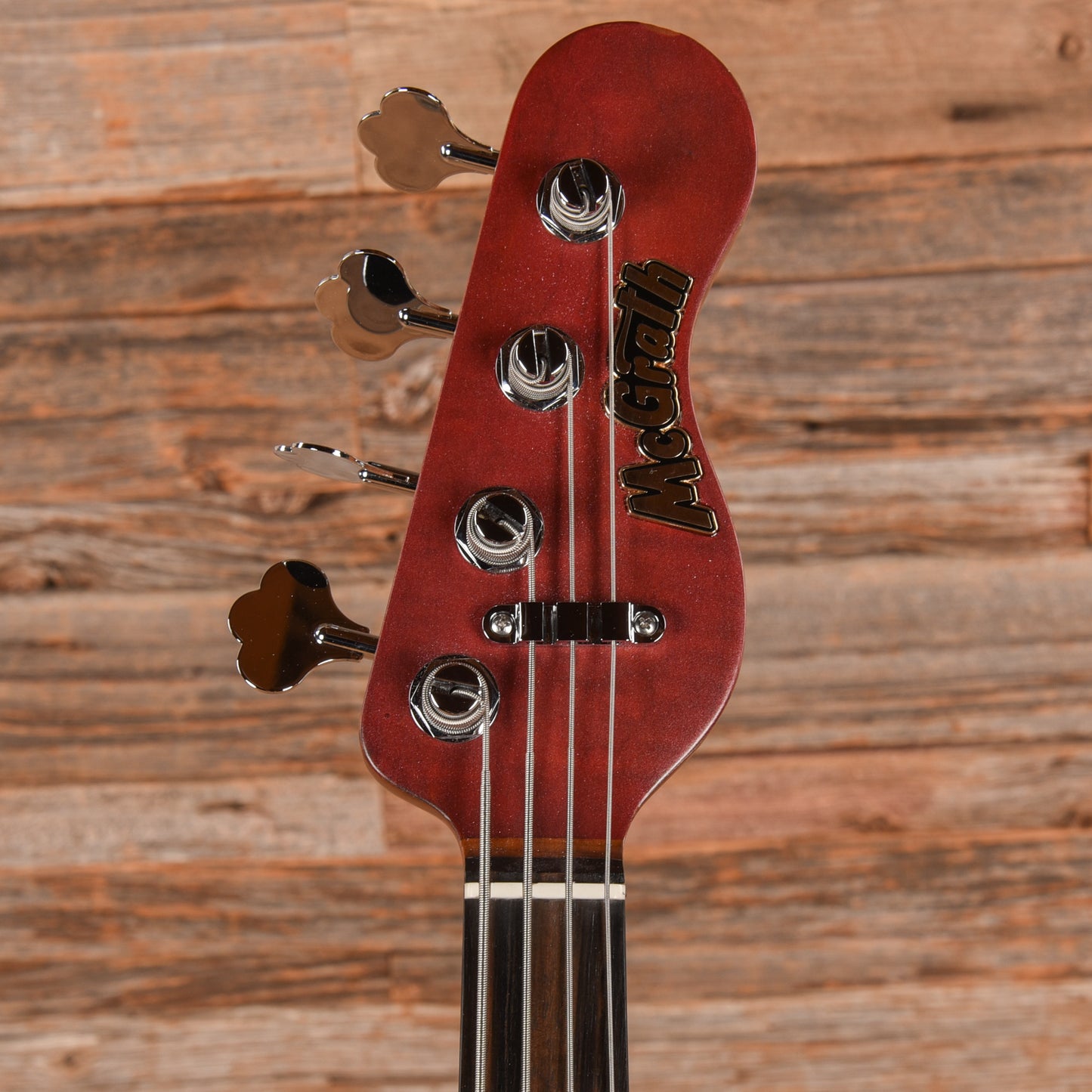 McGrath Thunderhorse IV Red Amber Bass Guitars / 4-String