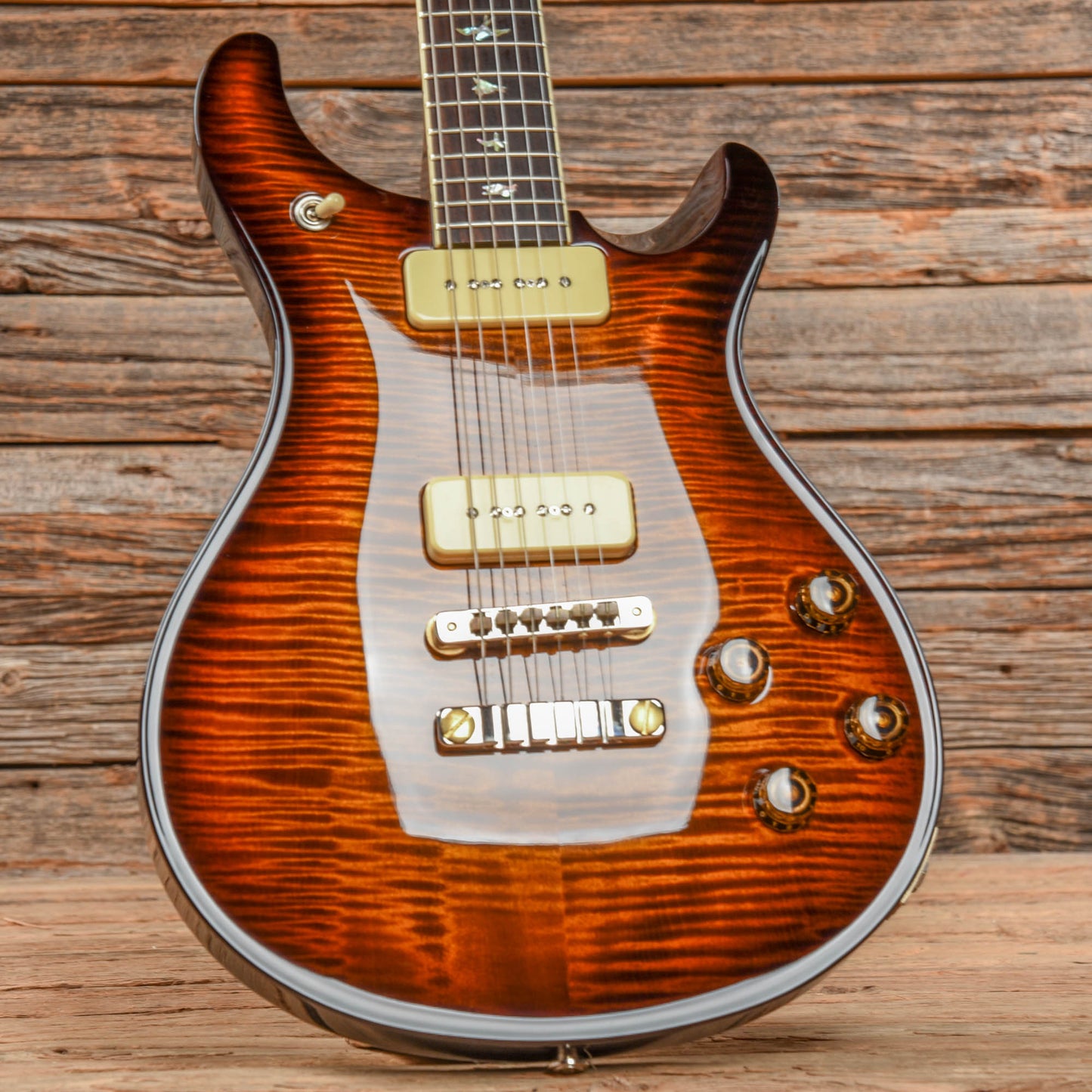 PRS McCarty 594 Soapbar 10-Top Black Gold 2018