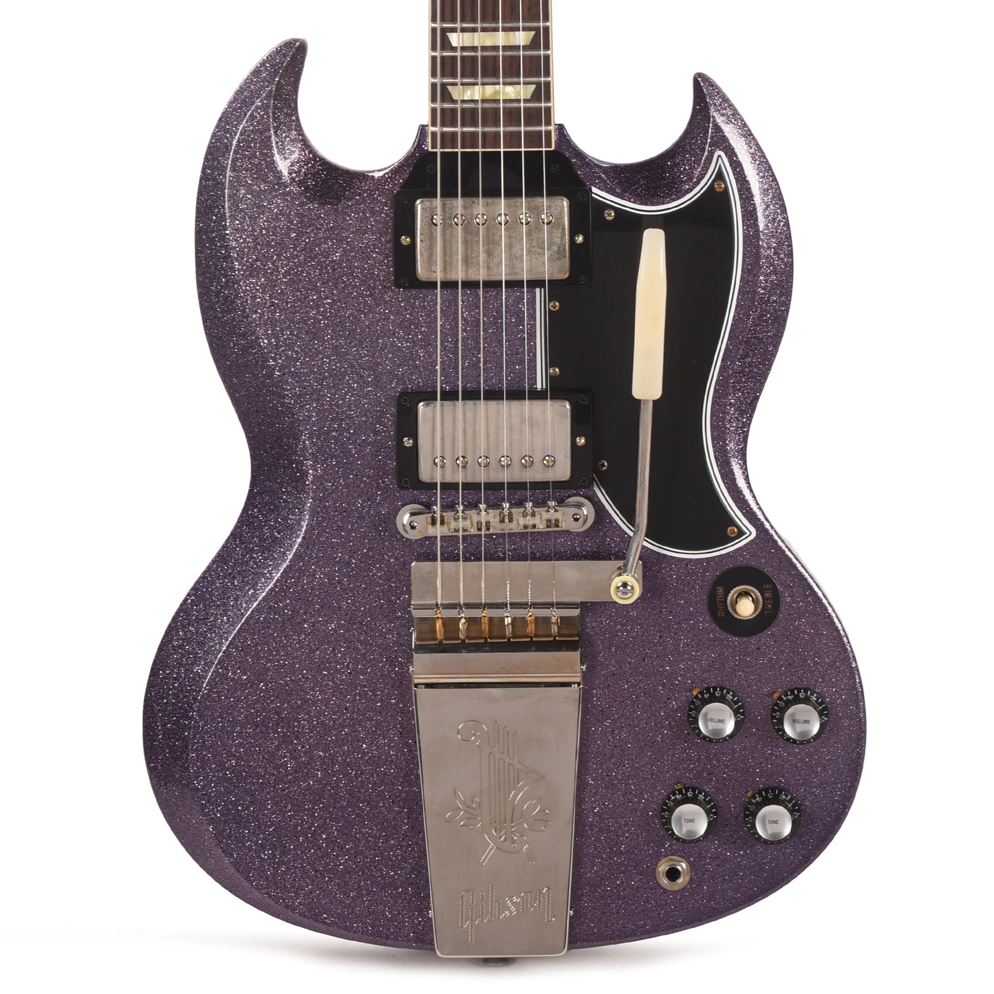 Gibson Custom Shop 1964 SG Standard Reissue "CME Spec" Antique Purple Sparkle Murphy Lab Ultra Light Aged w/Maestro Vibrola