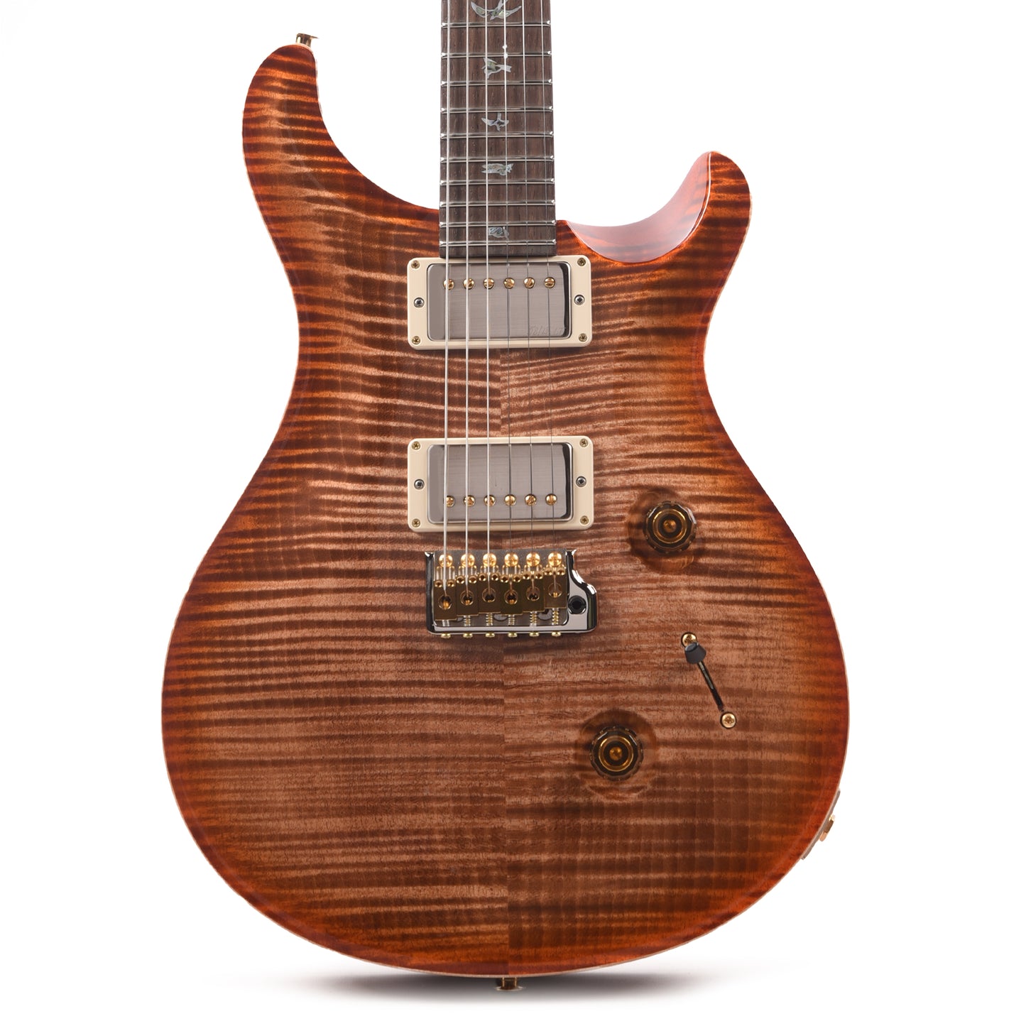 PRS Wood Library Custom 24 Fat Back 10-Top Flame Autumn Sky w/Brazilian Rosewood Fingerboard