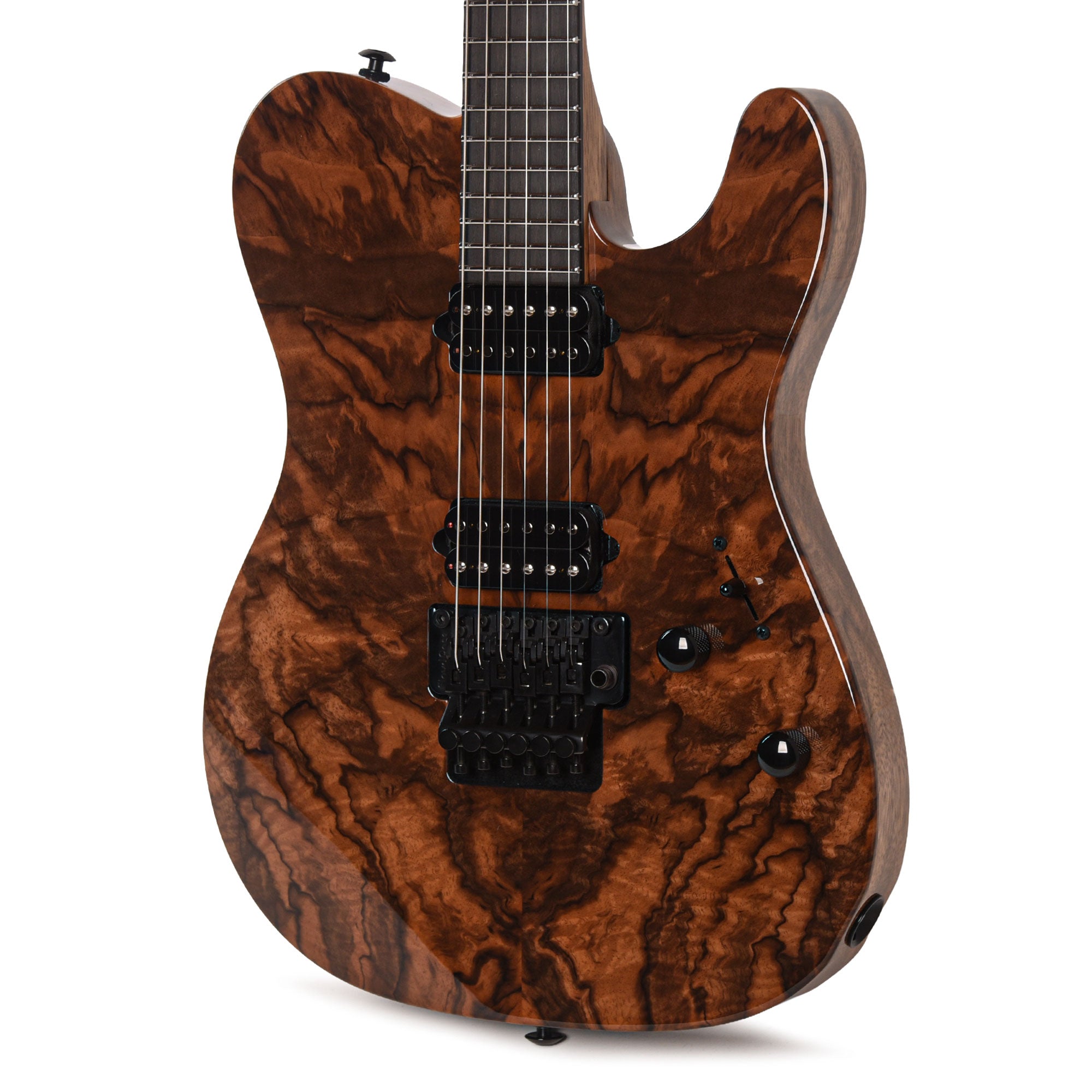 Suhr Custom Modern T Natural w/CME-Selected Figured Walnut Top