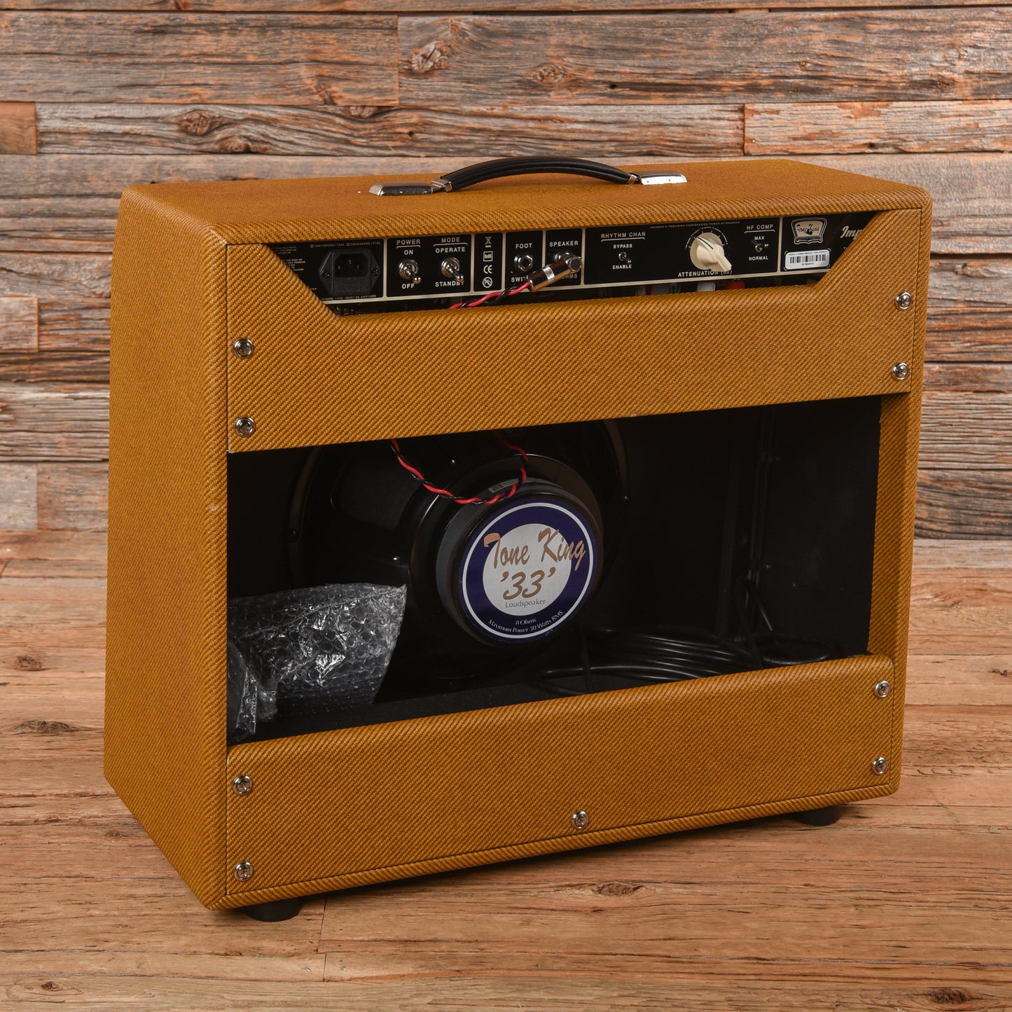 Tone King Imperial MKII 20W 1x12 Combo Lacquered Tweed