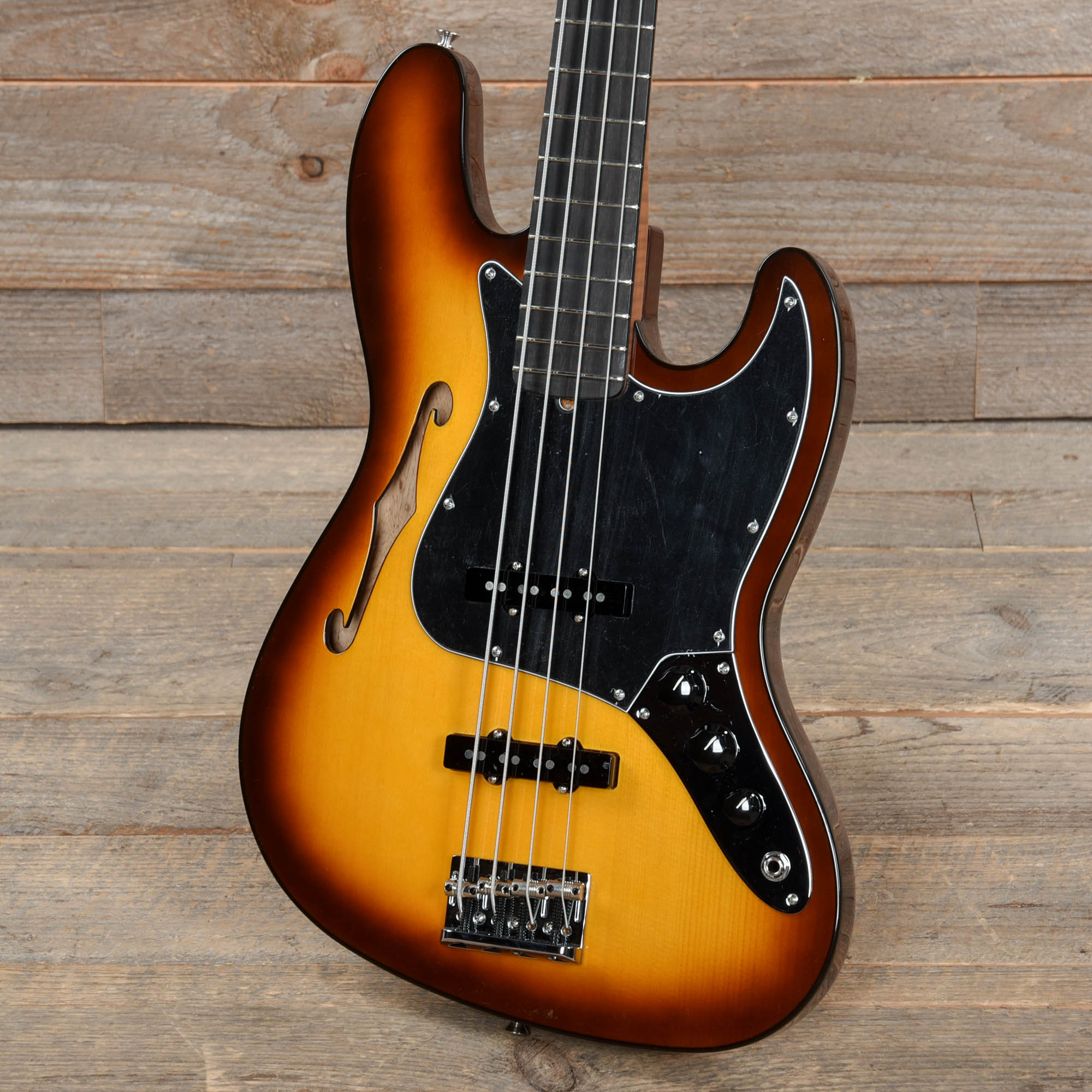 Fender Limited Edition Suona Jazz Bass Thinline Violin Burst
