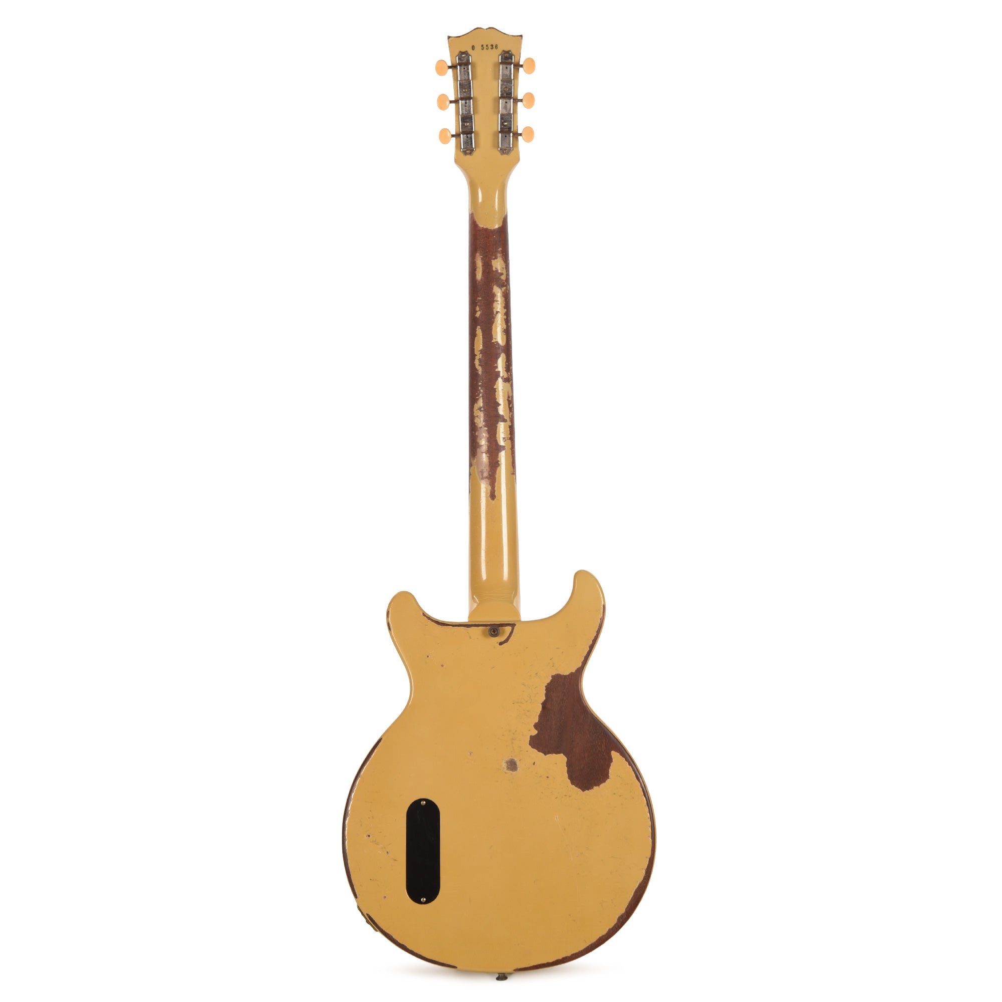 Gibson Custom Shop 1960 Les Paul Junior Double Cut Reissue TV Yellow Murphy Lab Ultra Heavy Aged