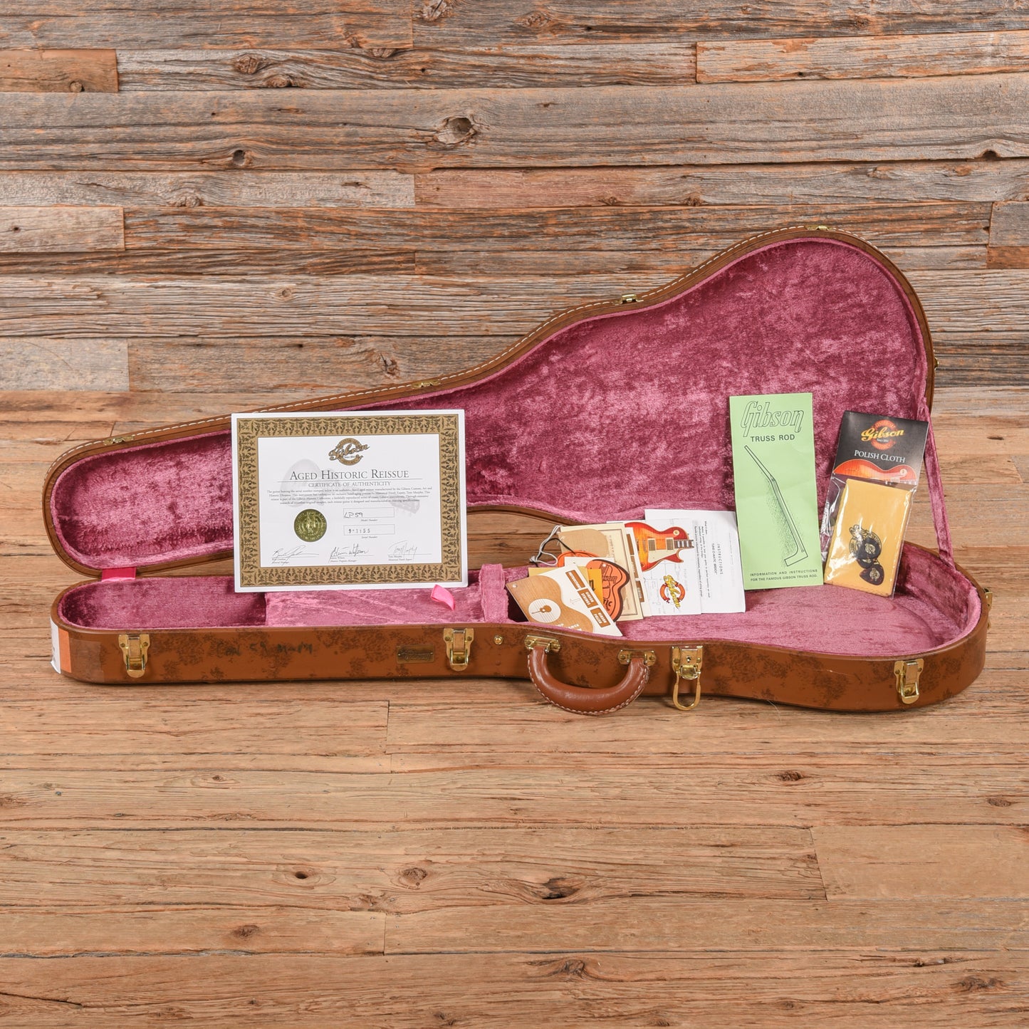 Gibson Custom Historic Tom Murphy Aged '59 Les Paul Standard Cherry Sunburst 2001