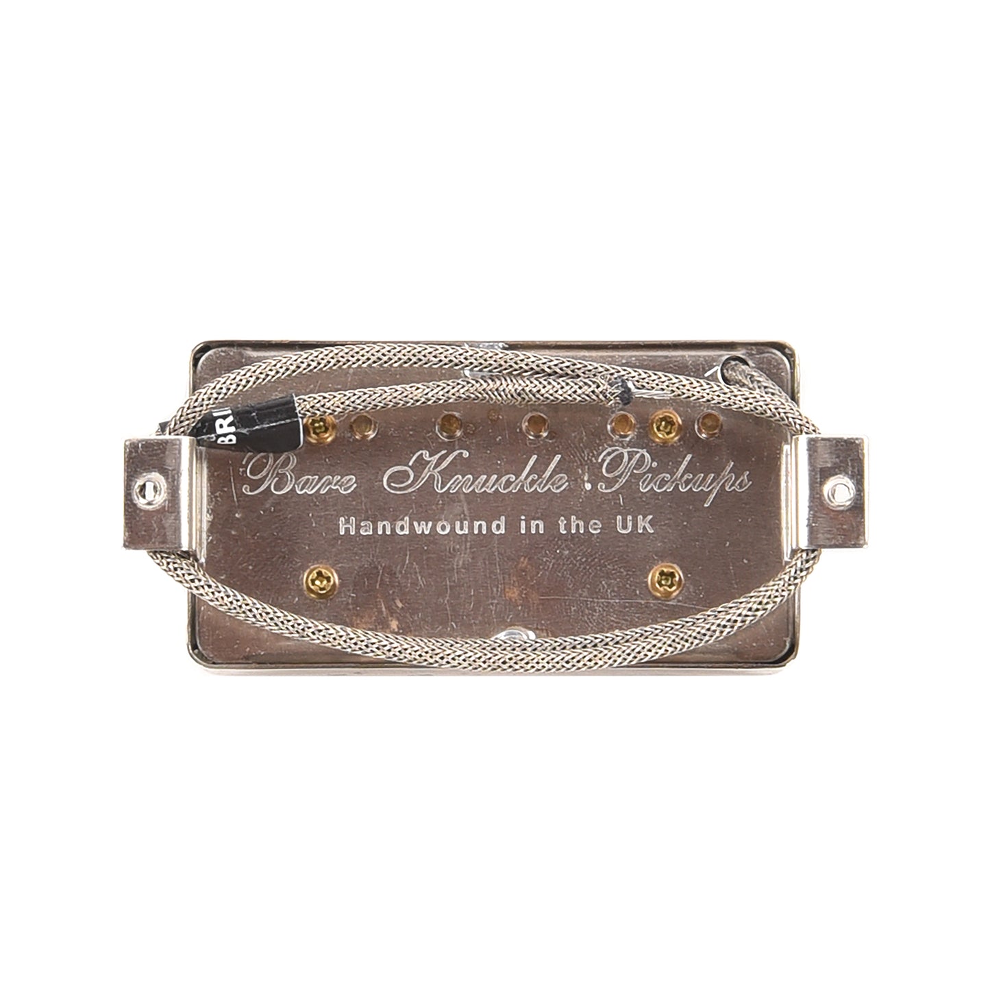 Bare Knuckle Signature Series Steve Stevens Rebel Yell Bridge Humbucker 2-Conductor Long Leg Potted Aged Nickel