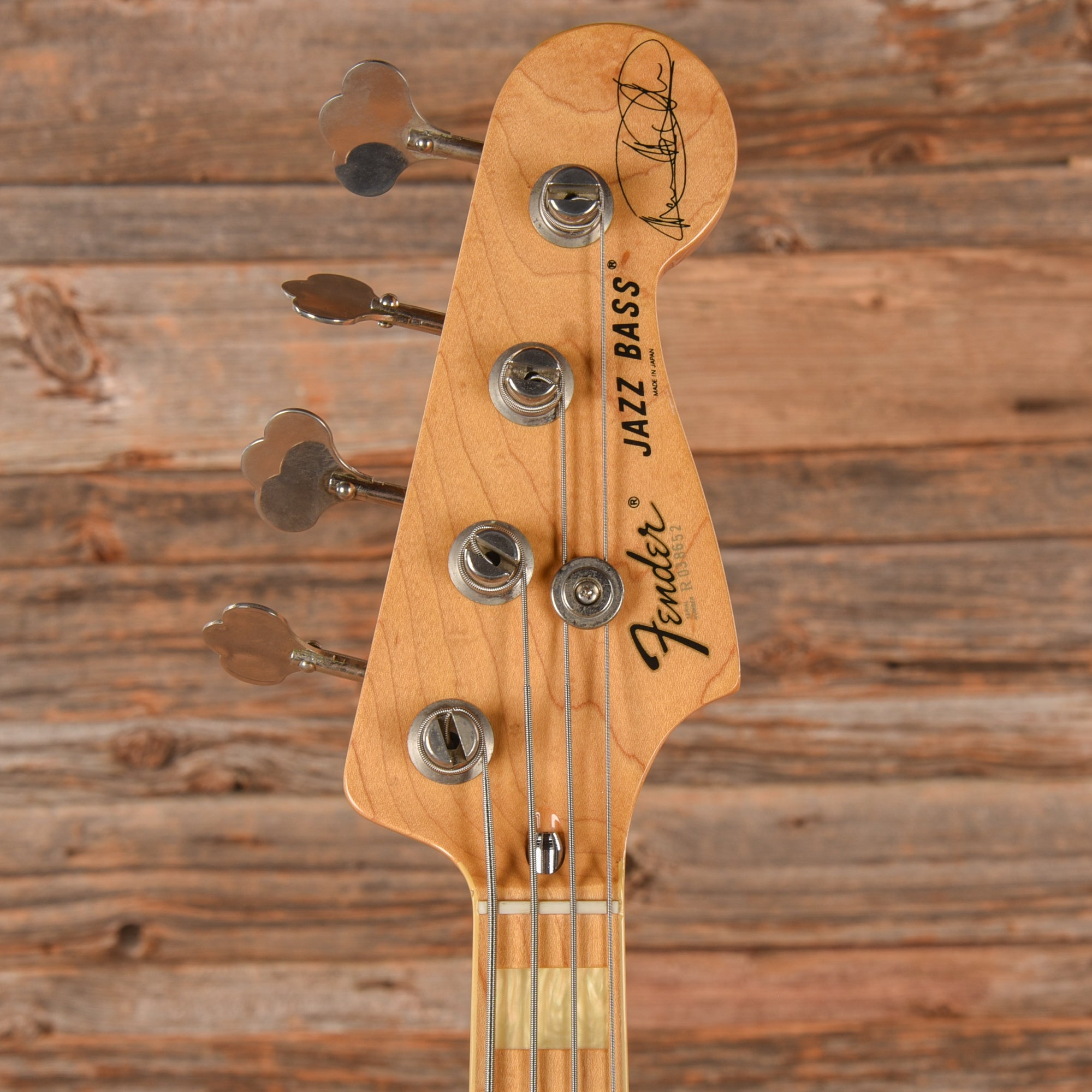 Fender Marcus Miller Artist Series Signature Jazz Bass Natural 2005