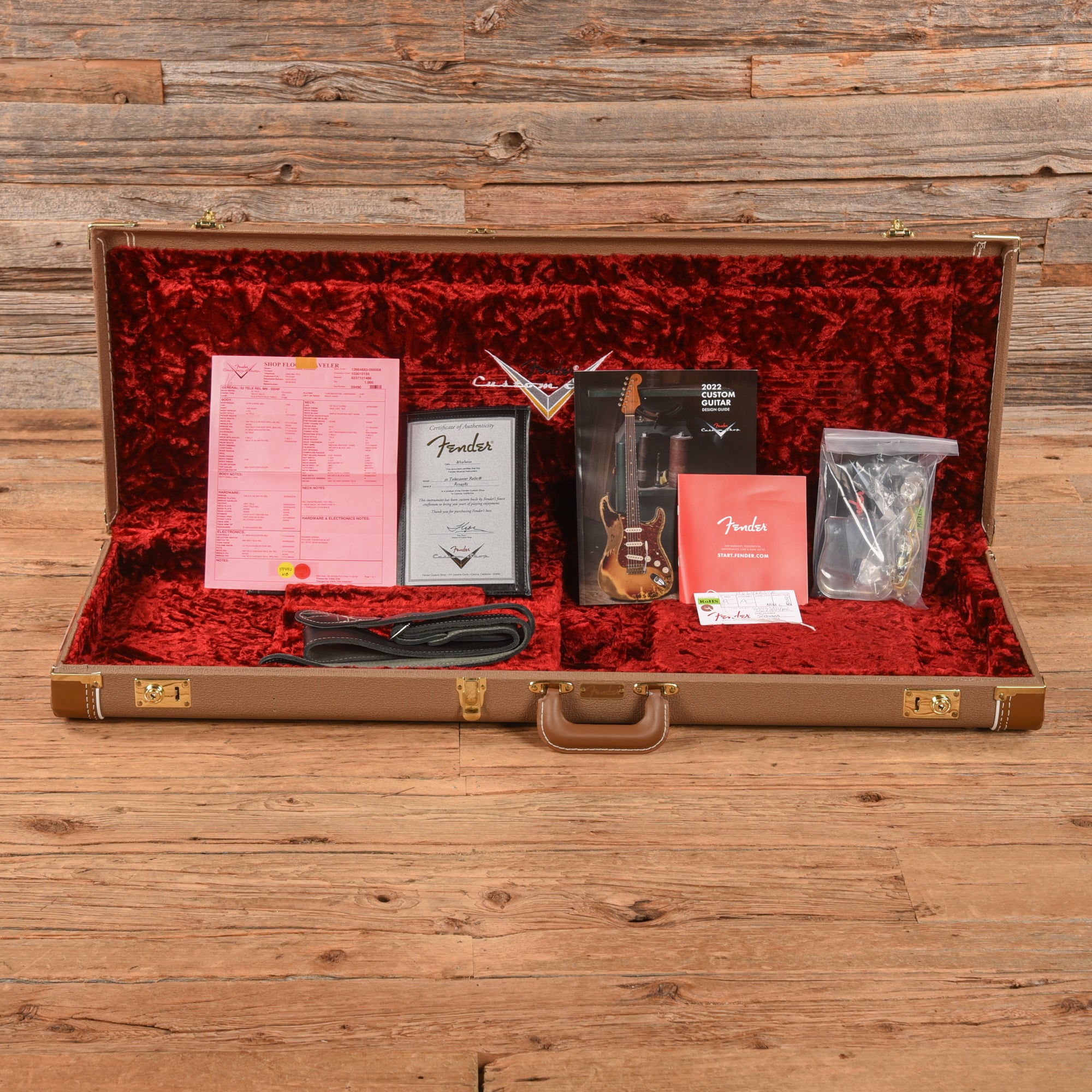 Fender Custom Shop '52 Telecaster Relic Shell Pink 2022