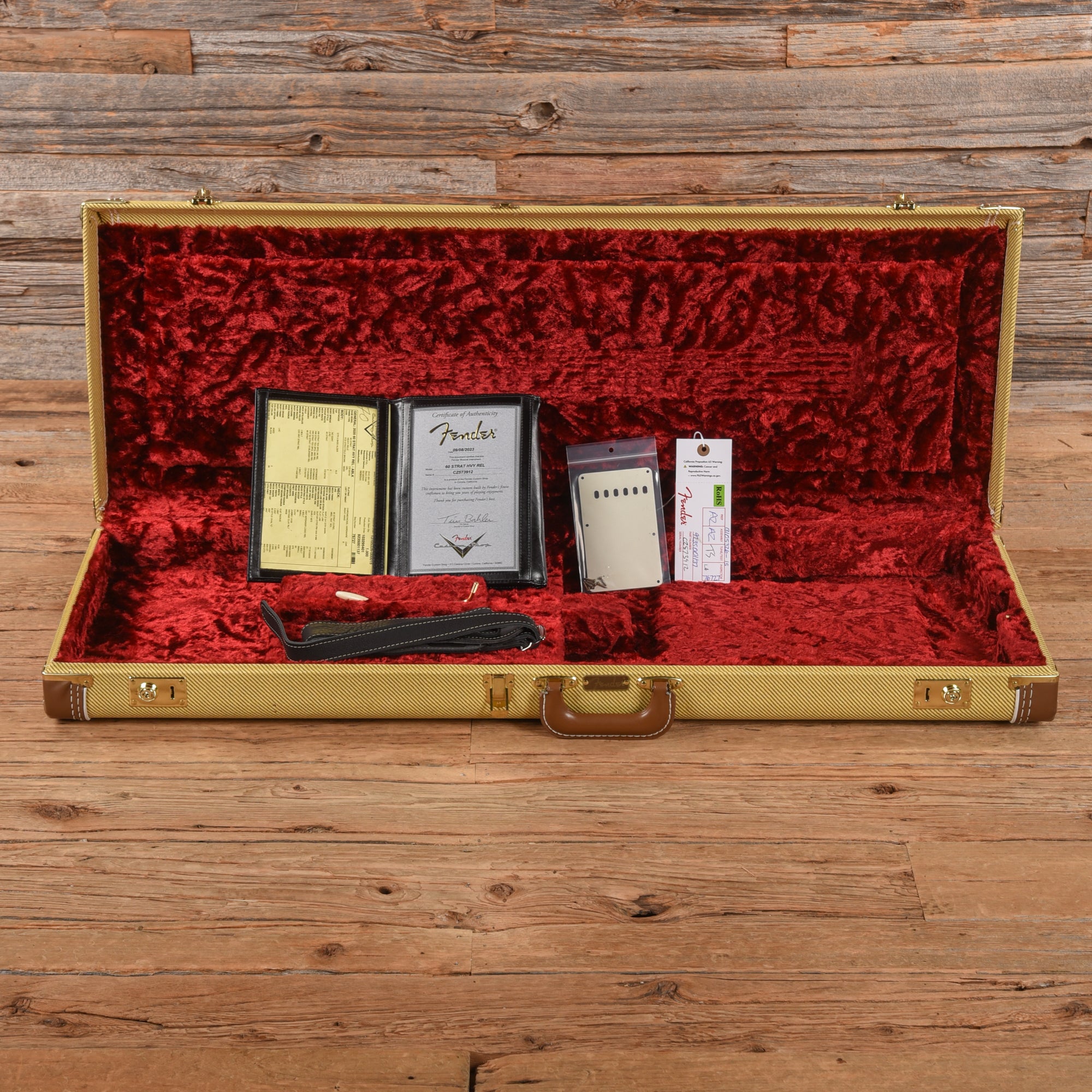 Fender Custom Shop 1960 Stratocaster Heavy Relic Black 2023