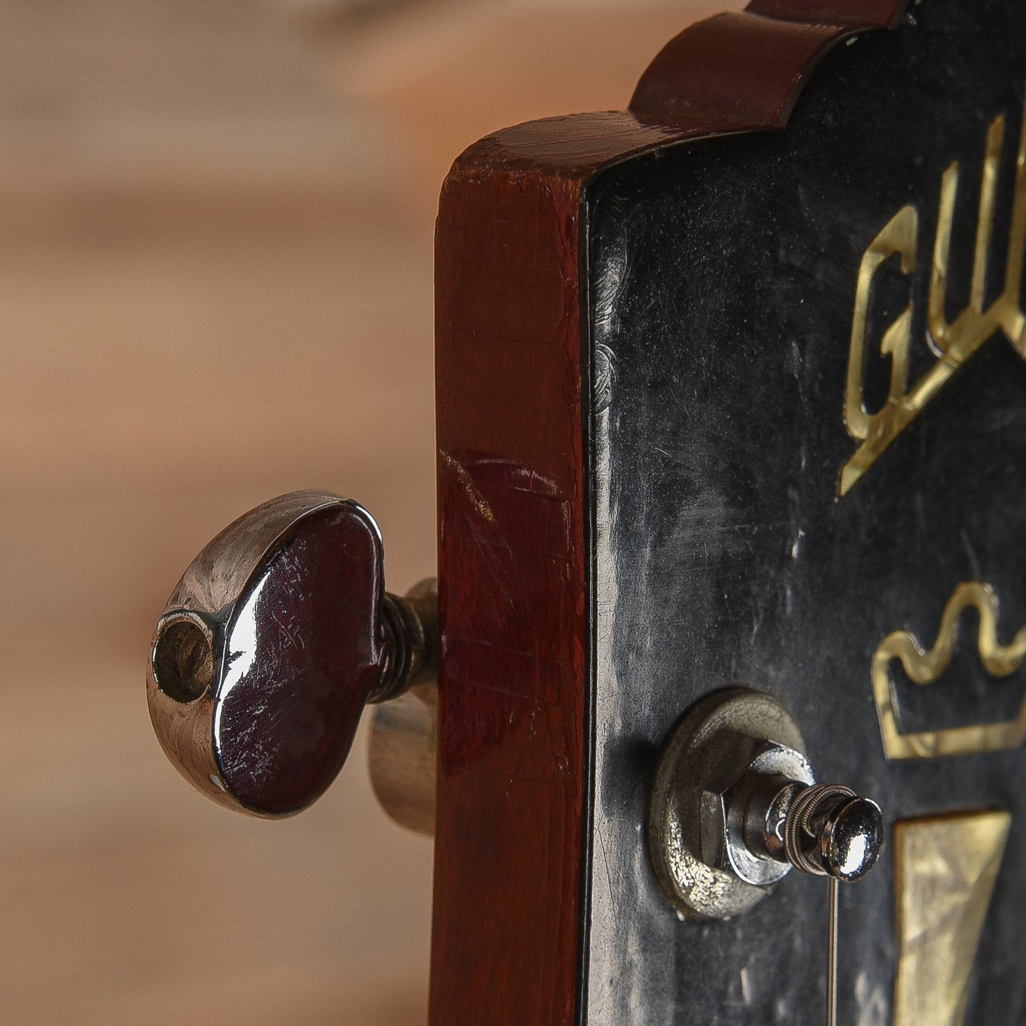 Guild S-100 Blue Sparkle Refin w/ Flames 1973