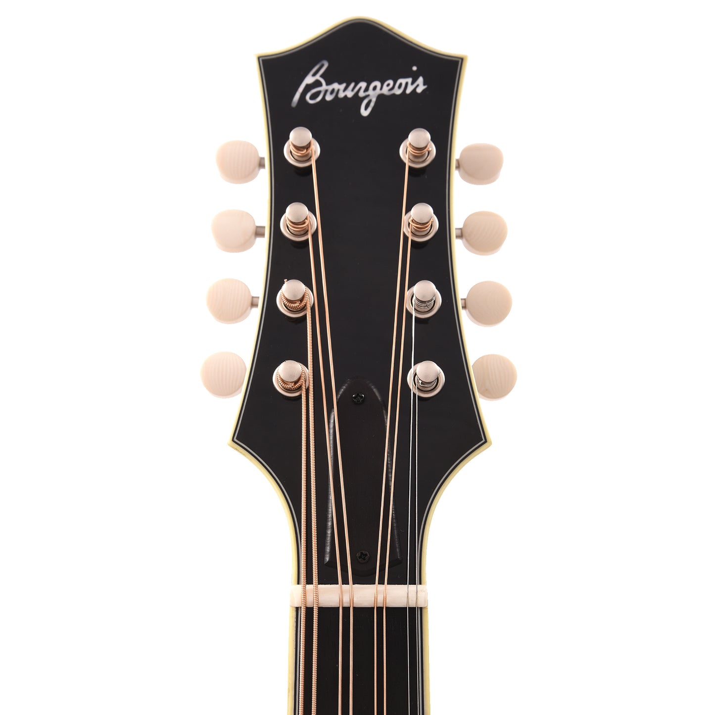 Bourgeois M50-BT Octave Mandolin Aged Tone Adirondack Spruce/European Curly Maple Black