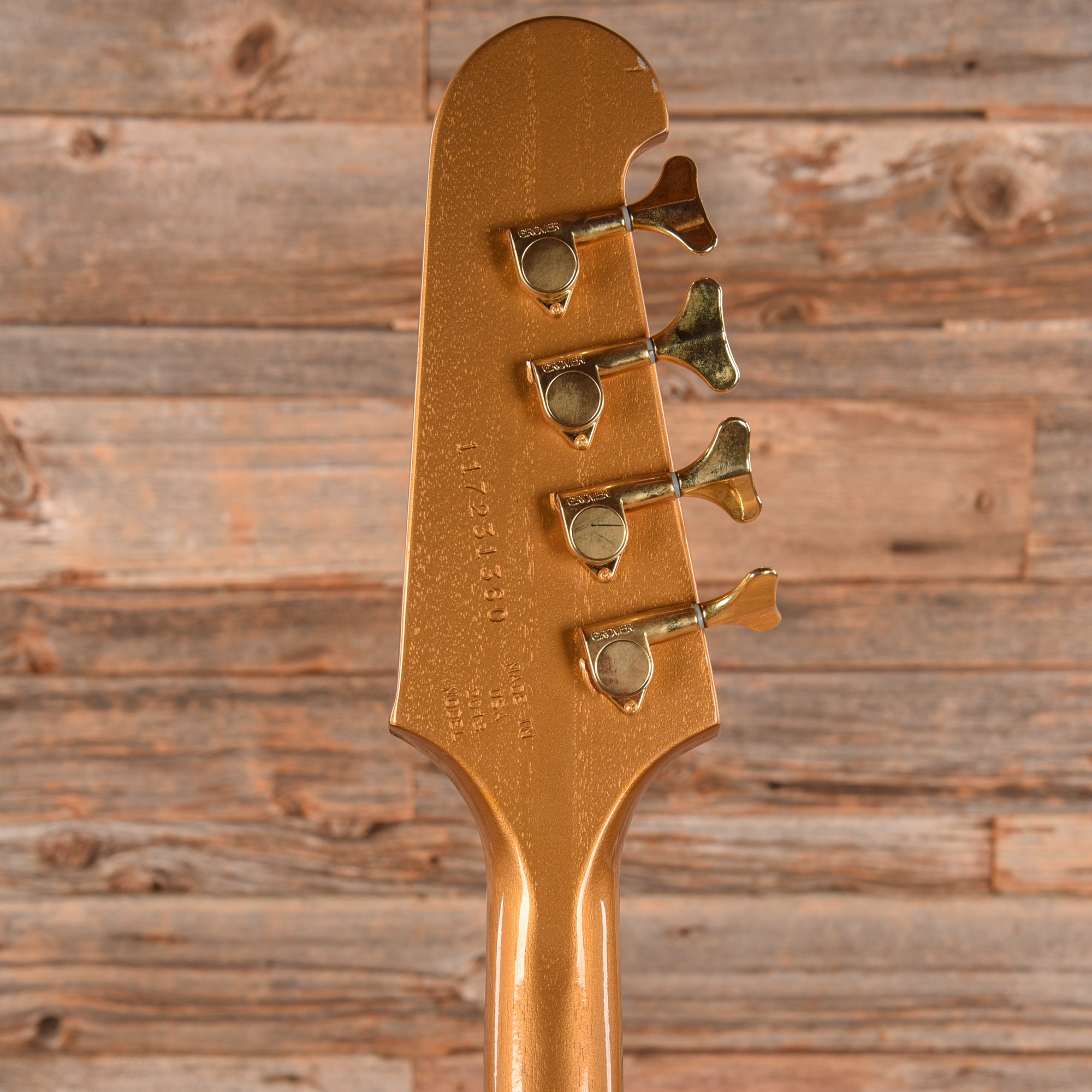 Gibson 50th Anniversary Thunderbird Bullion Gold 2013